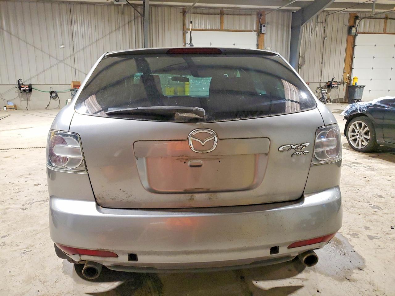 2011 Mazda Cx-7 Silver vin: JM3ER4CL7B0363222