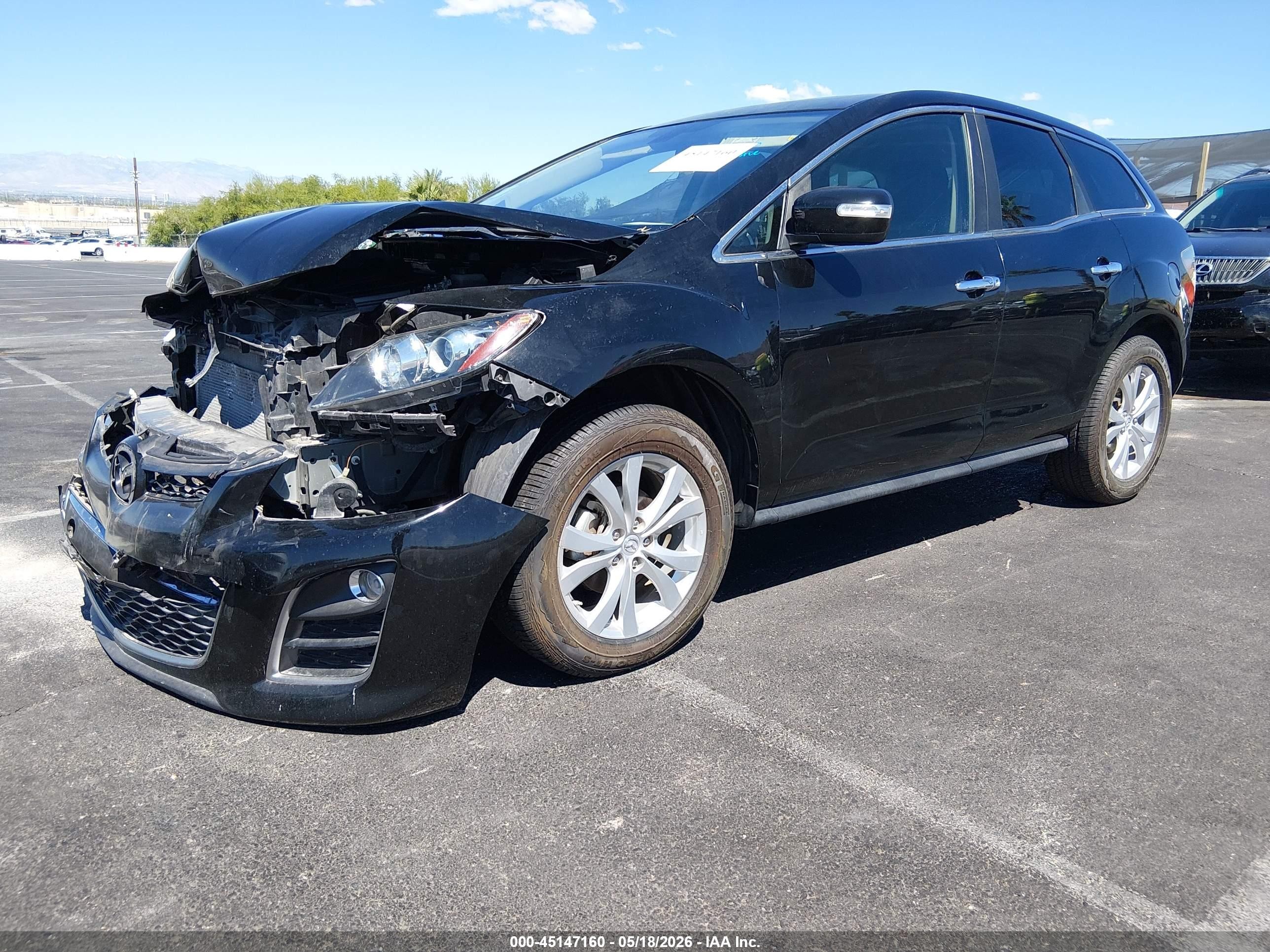 2011 Mazda Cx-7 S Grand Touring Black vin: JM3ER4D32B0378497