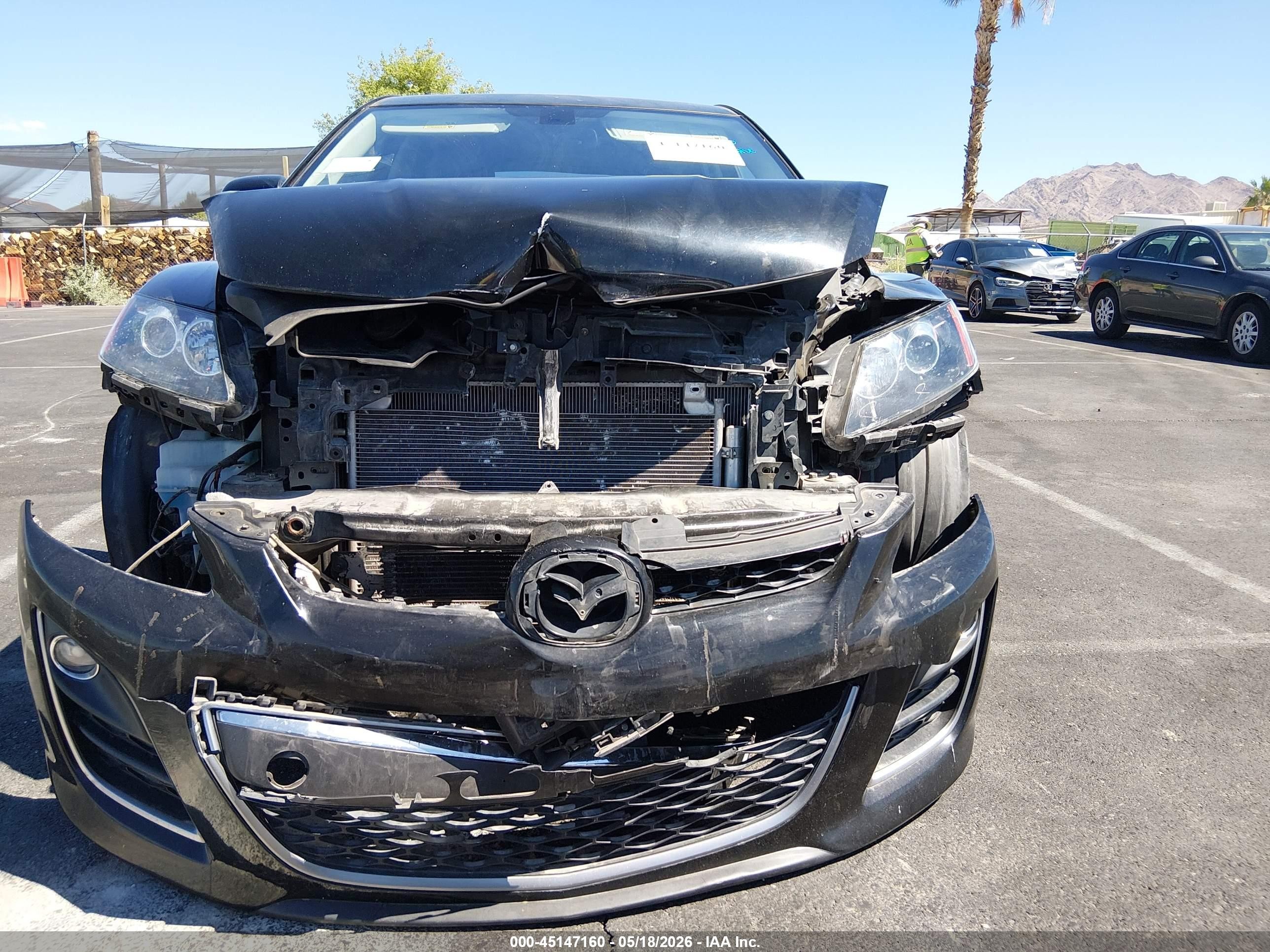 2011 Mazda Cx-7 S Grand Touring Black vin: JM3ER4D32B0378497