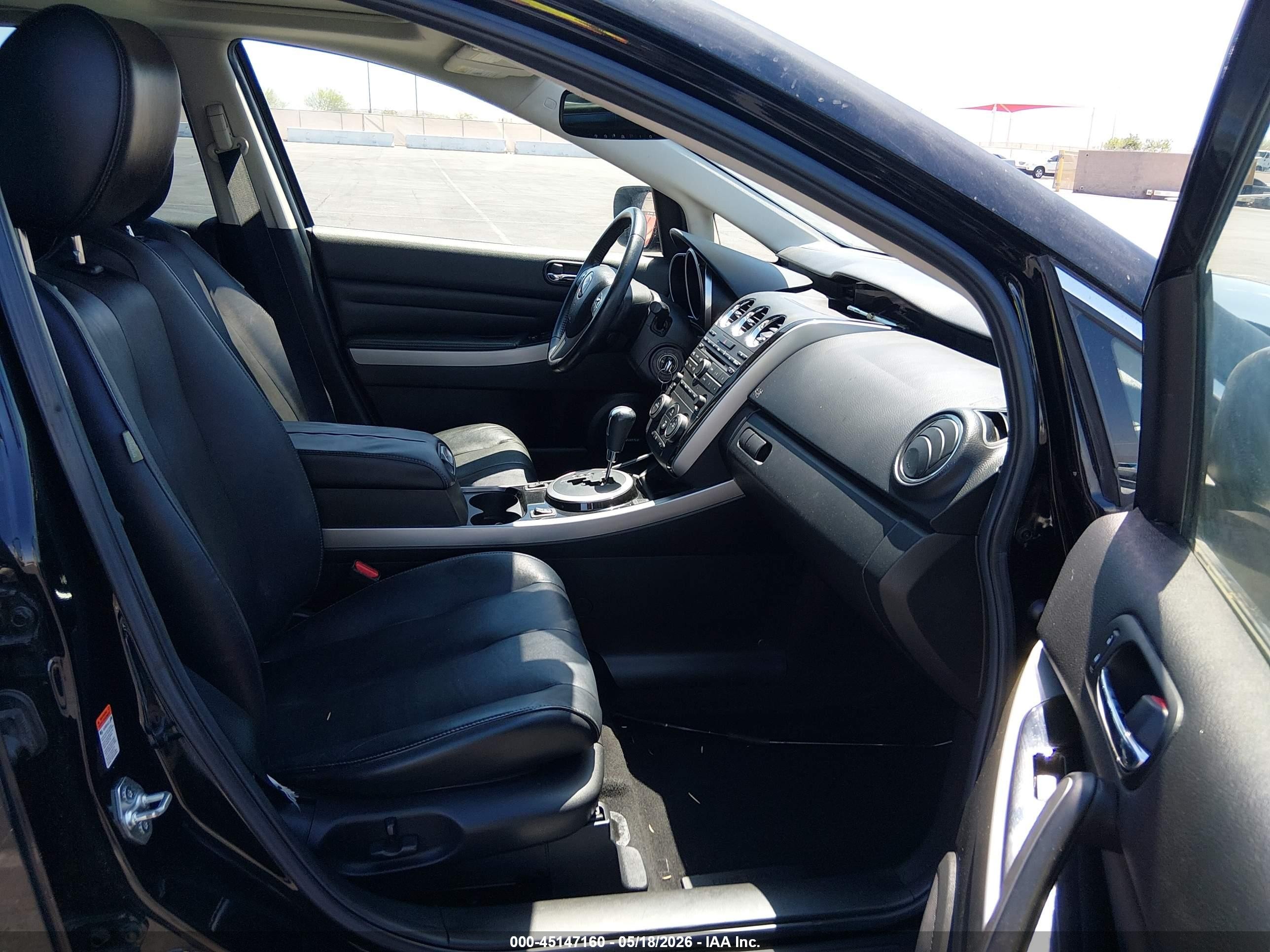 2011 Mazda Cx-7 S Grand Touring Black vin: JM3ER4D32B0378497