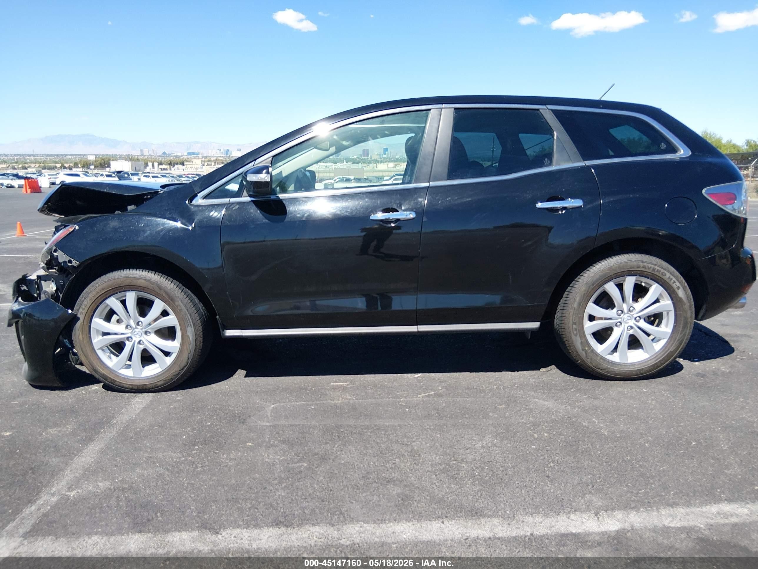 2011 Mazda Cx-7 S Grand Touring Black vin: JM3ER4D32B0378497