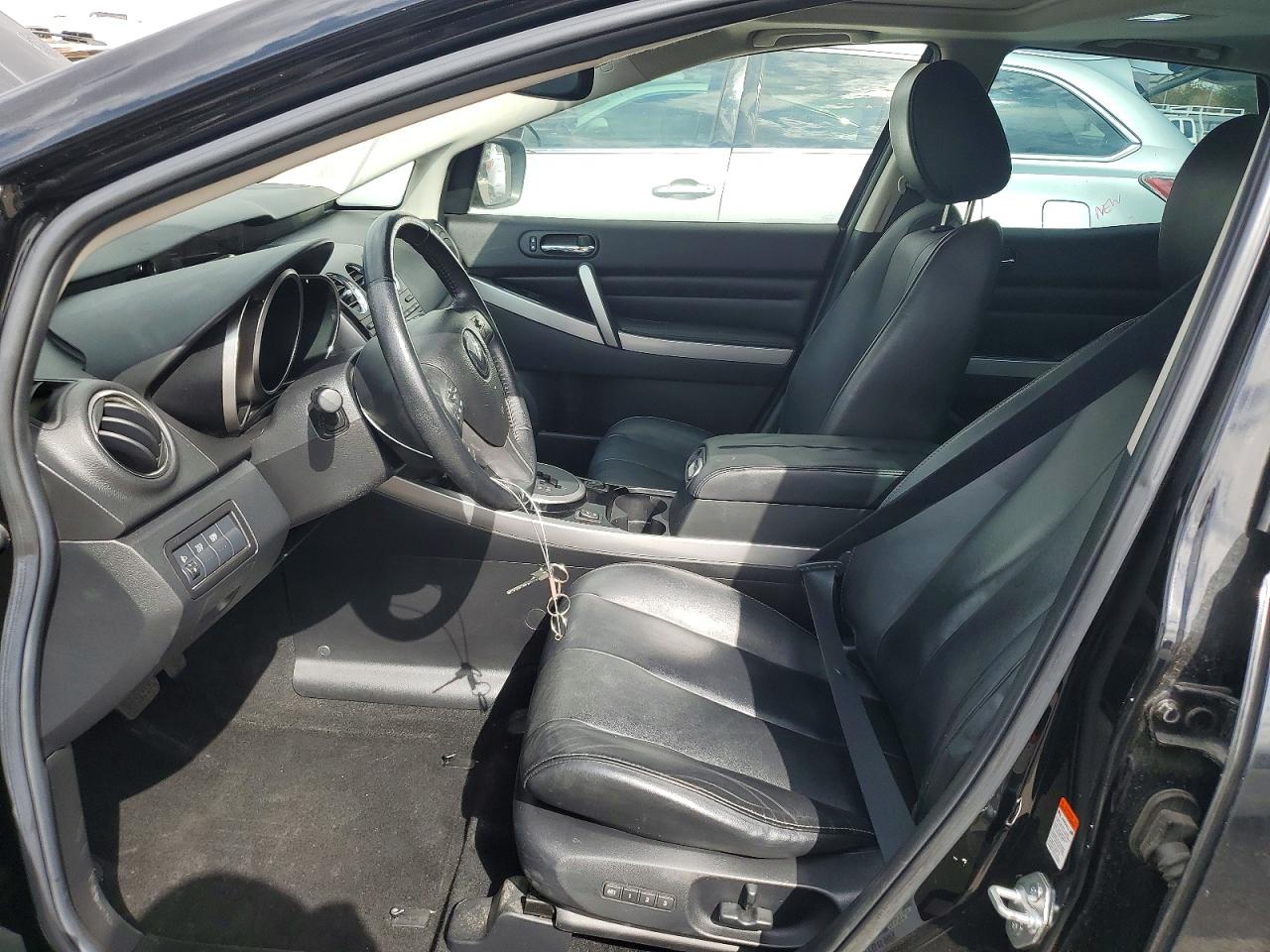 2011 Mazda Cx-7 Black vin: JM3ER4D32B0378497