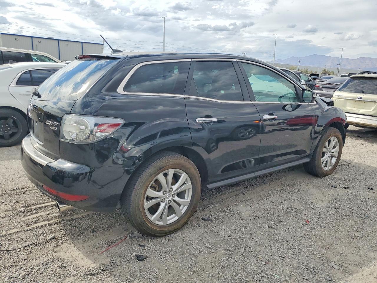 2011 Mazda Cx-7 Black vin: JM3ER4D32B0378497