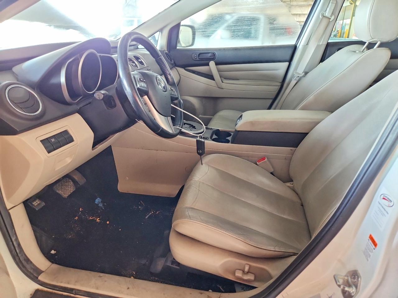 2010 Mazda Cx-7 Белый vin: JM3ER4W30A0350175