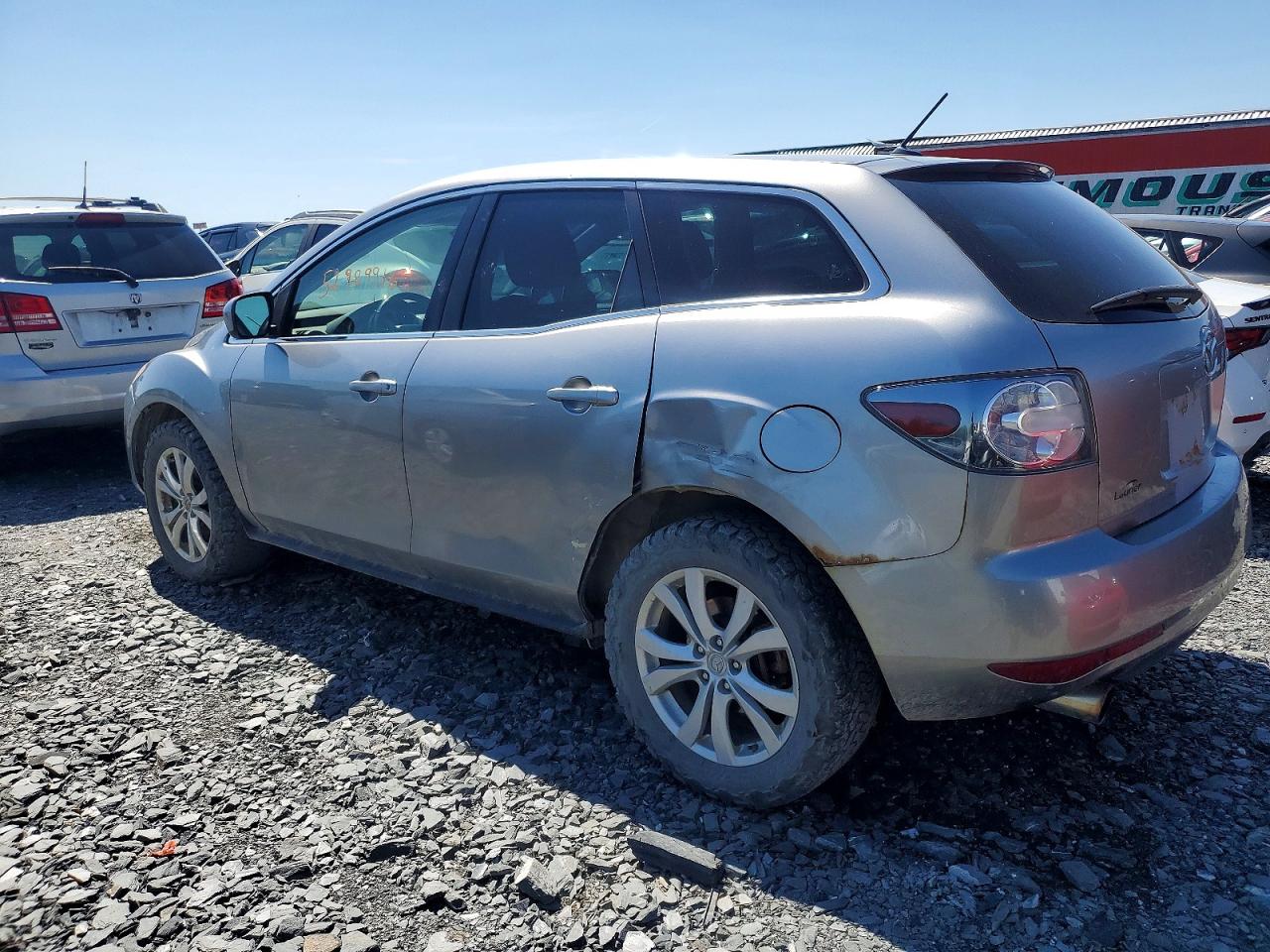 2010 Mazda Cx-7 Silver vin: JM3ER4W31A0323163