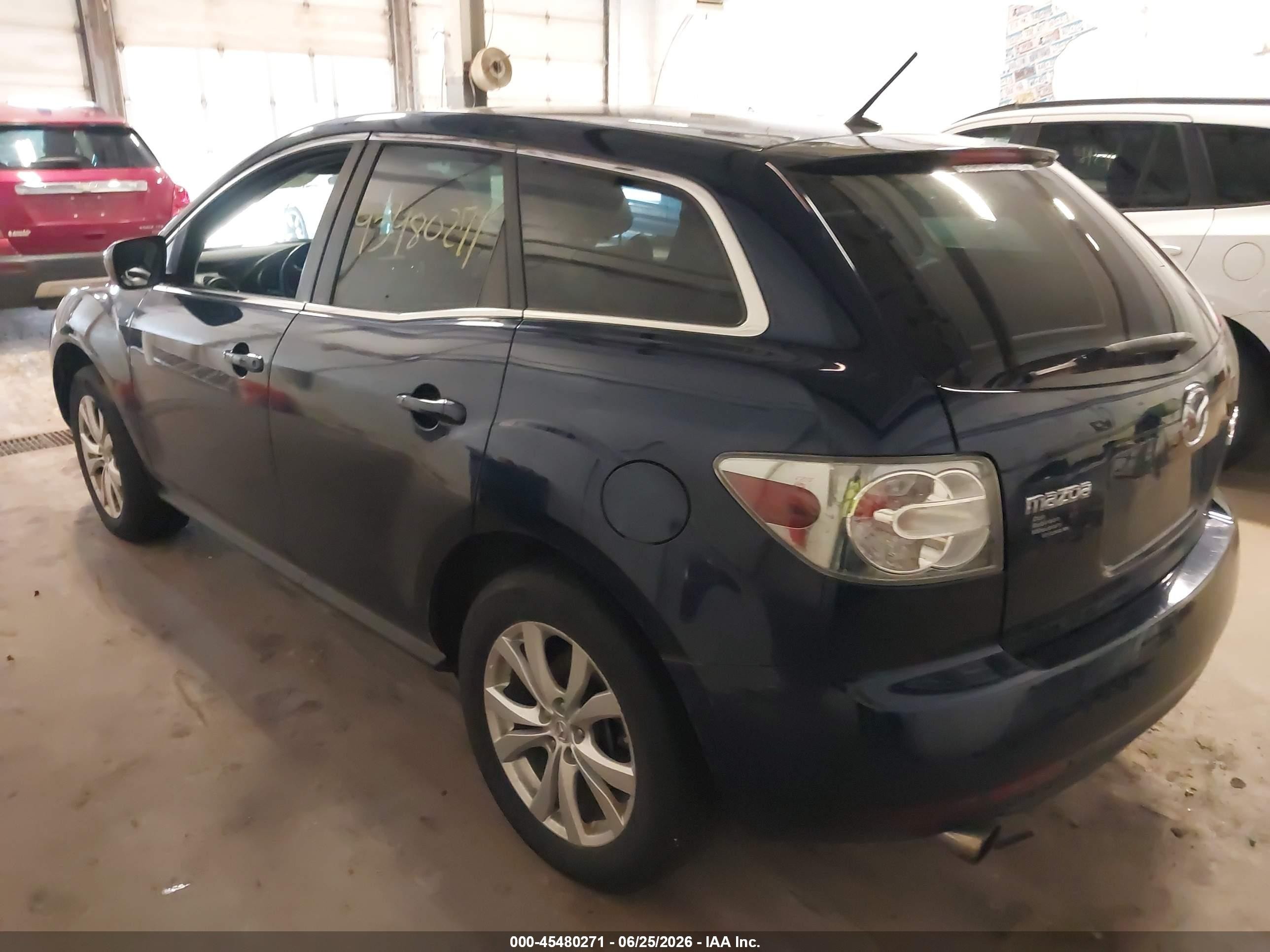 2010 Mazda Cx-7 S Touring Blue vin: JM3ER4W34A0316126