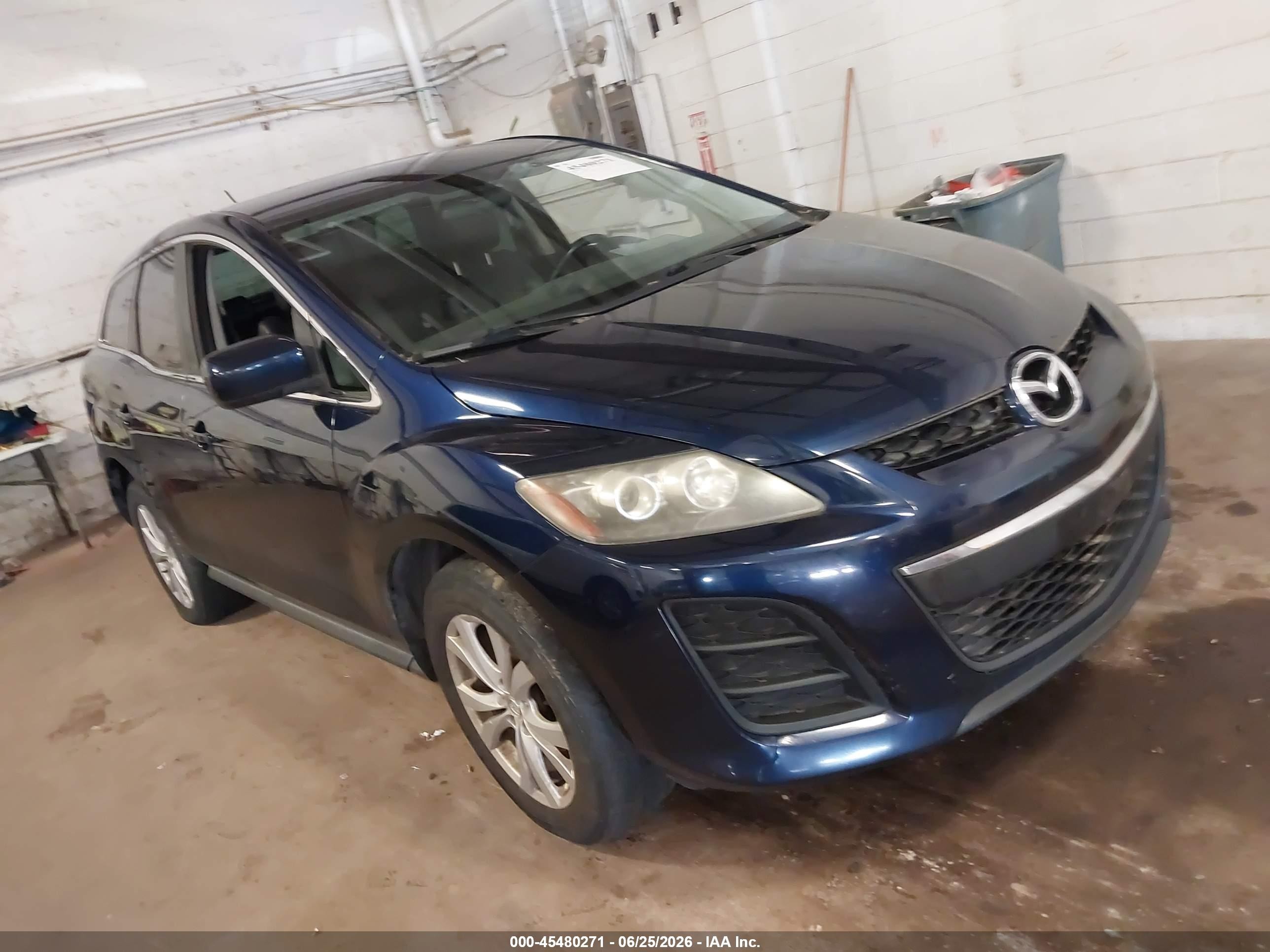 2010 Mazda Cx-7 S Touring Blue vin: JM3ER4W34A0316126
