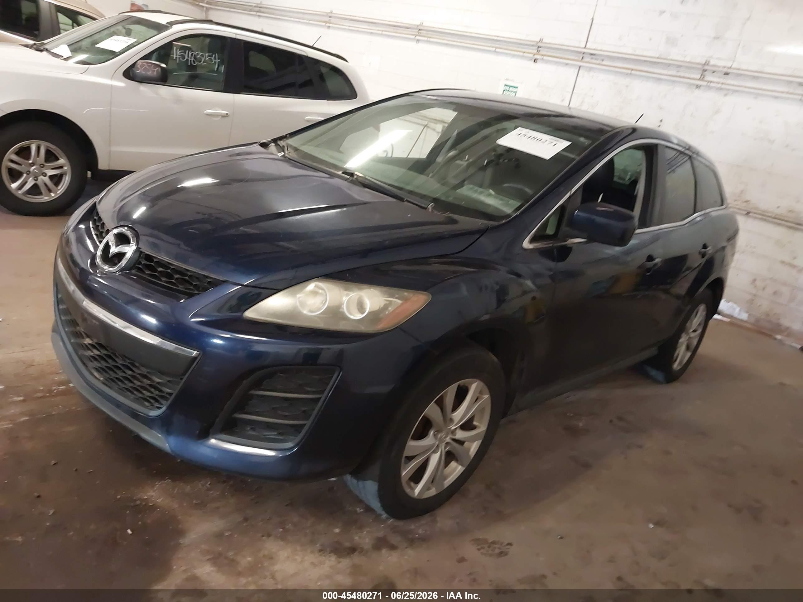 2010 Mazda Cx-7 S Touring Blue vin: JM3ER4W34A0316126
