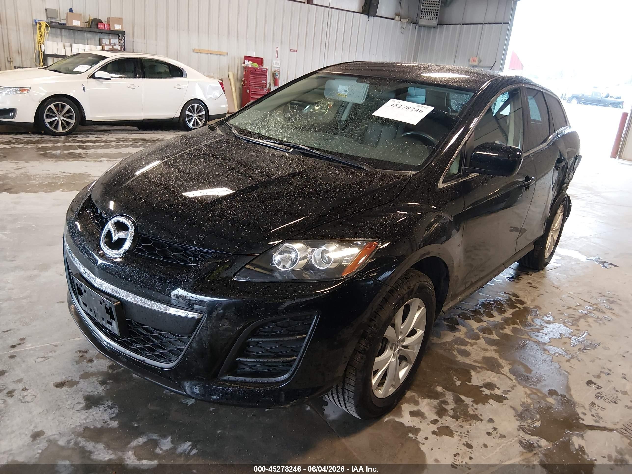 2010 Mazda Cx-7 S Touring Black vin: JM3ER4W34A0328762