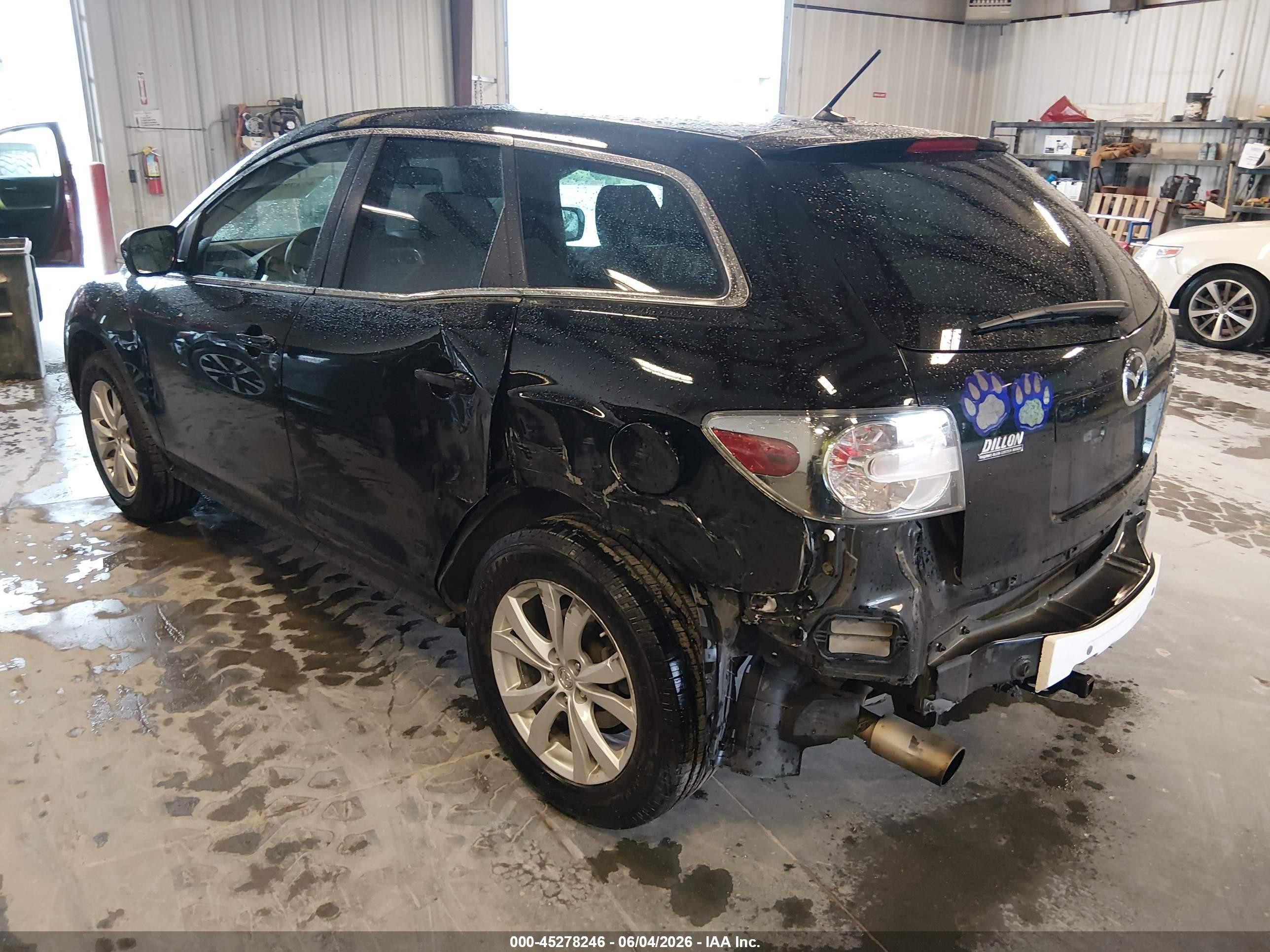 2010 Mazda Cx-7 S Touring Black vin: JM3ER4W34A0328762