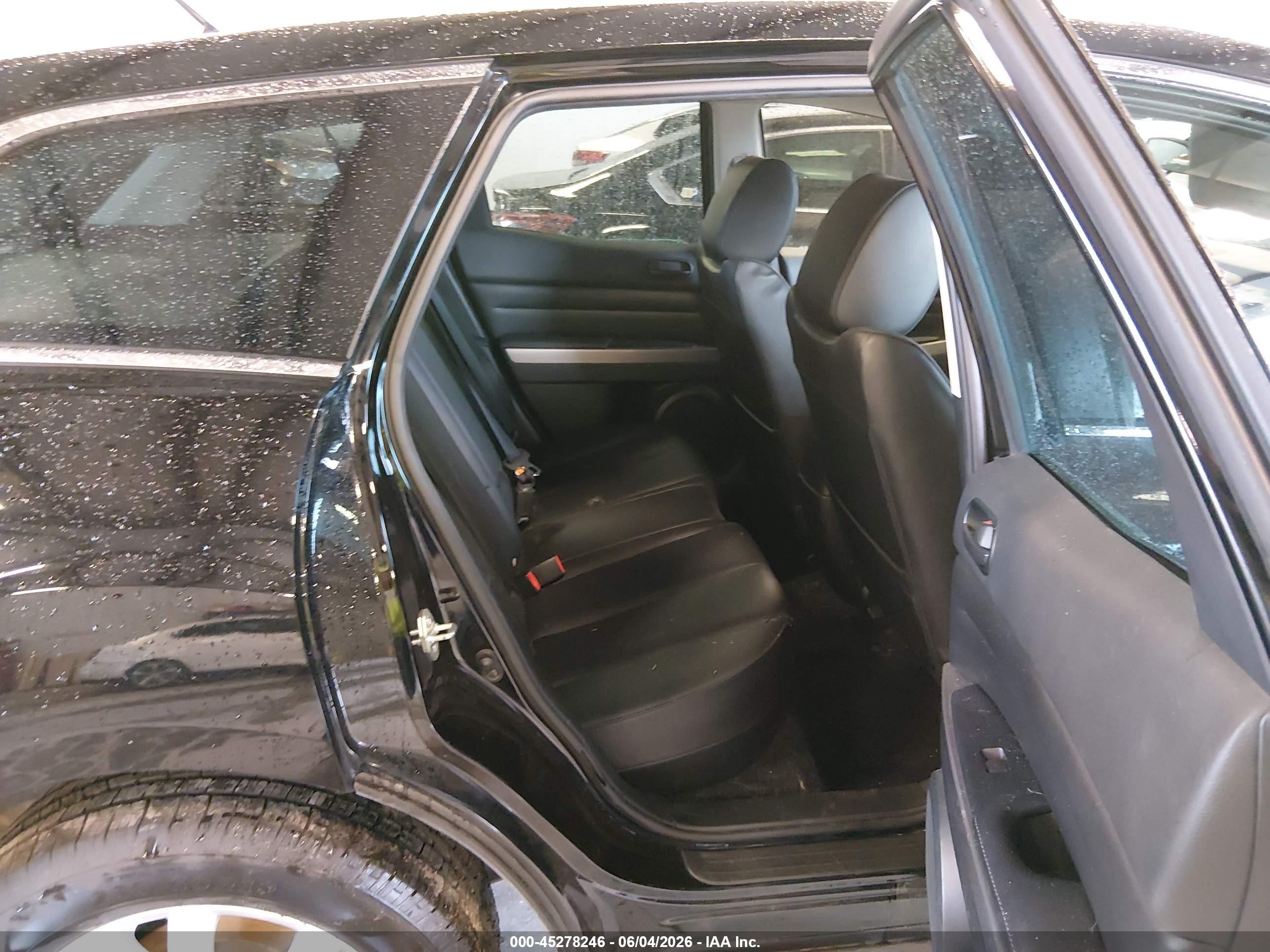 2010 Mazda Cx-7 S Touring Black vin: JM3ER4W34A0328762