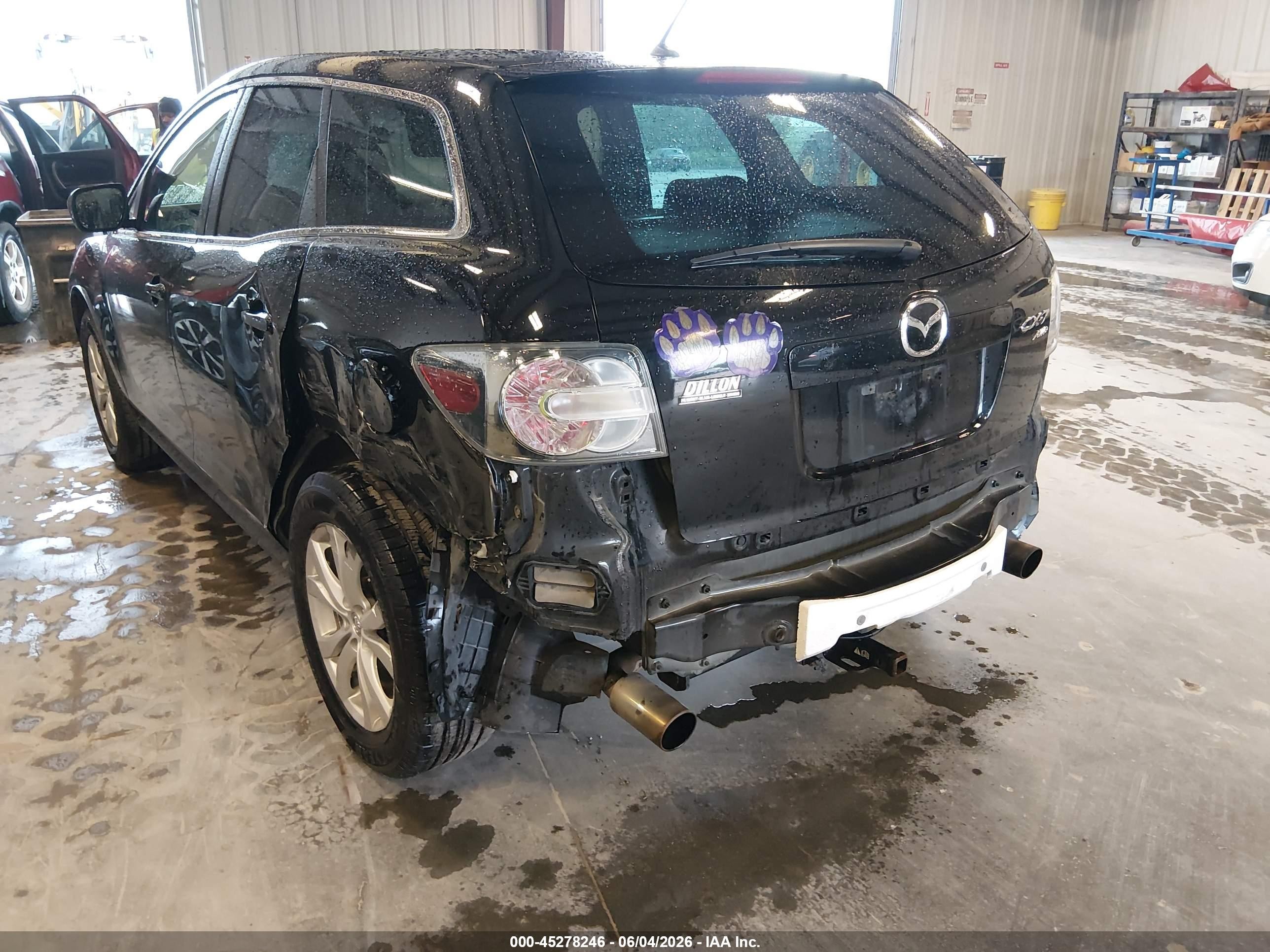 2010 Mazda Cx-7 S Touring Black vin: JM3ER4W34A0328762