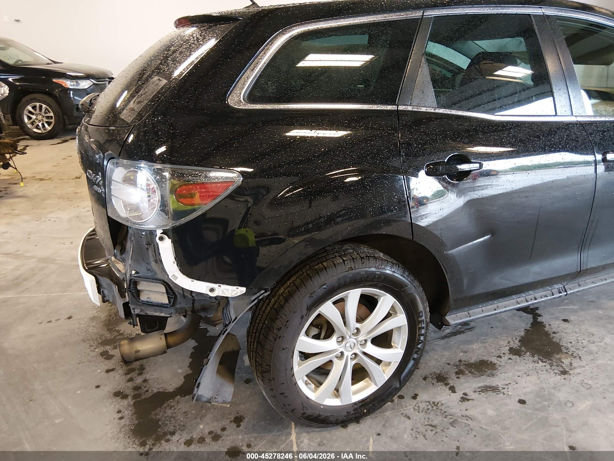 2010 Mazda Cx-7 S Touring Black vin: JM3ER4W34A0328762