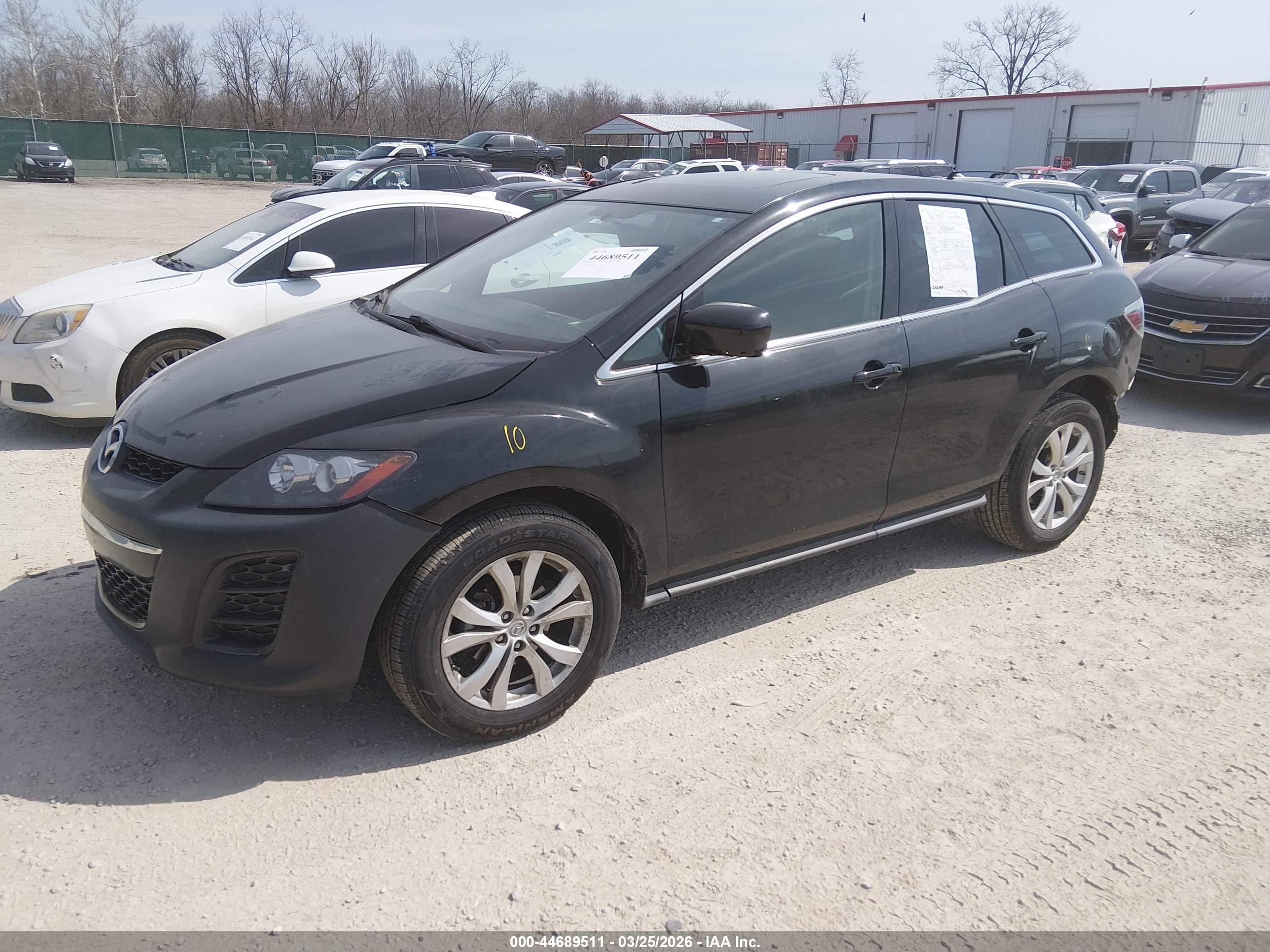 2010 Mazda Cx-7 S Touring Black vin: JM3ER4W36A0316967