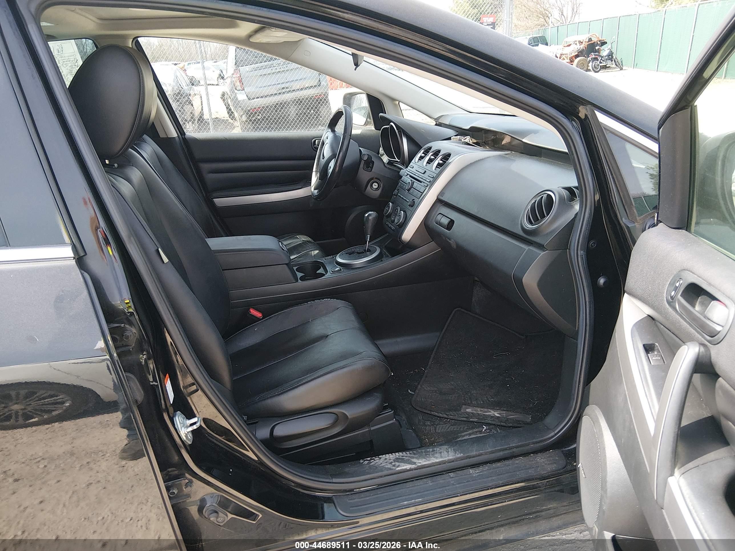 2010 Mazda Cx-7 S Touring Black vin: JM3ER4W36A0316967