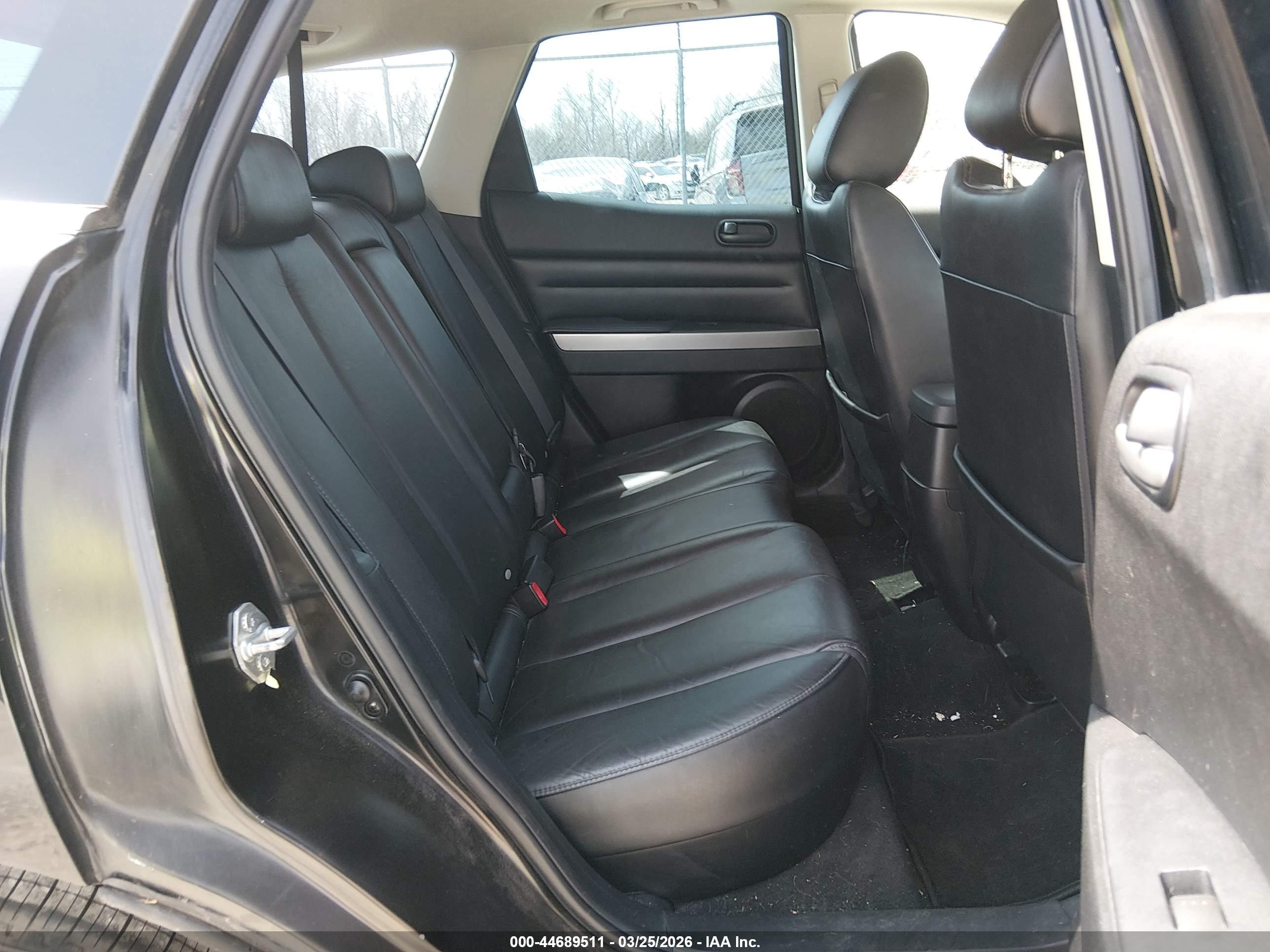 2010 Mazda Cx-7 S Touring Black vin: JM3ER4W36A0316967