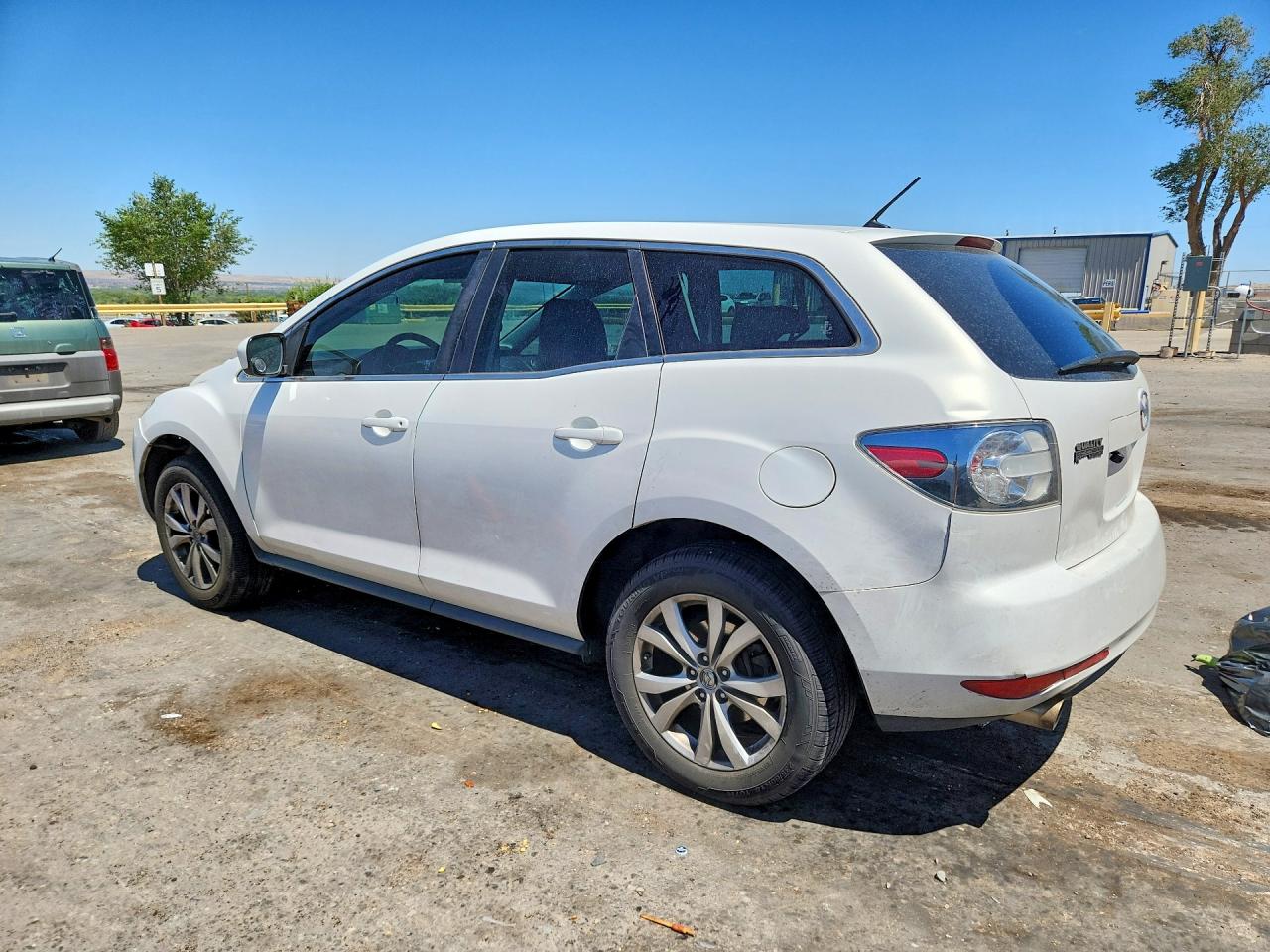 2010 Mazda Cx-7 White vin: JM3ER4W36A0330707