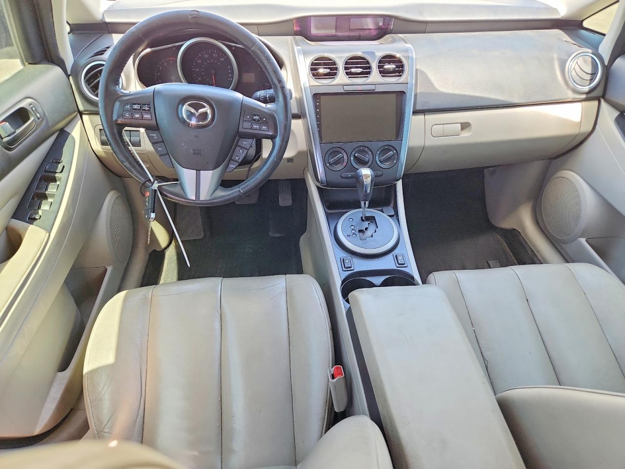 2010 Mazda Cx-7 White vin: JM3ER4W36A0330707