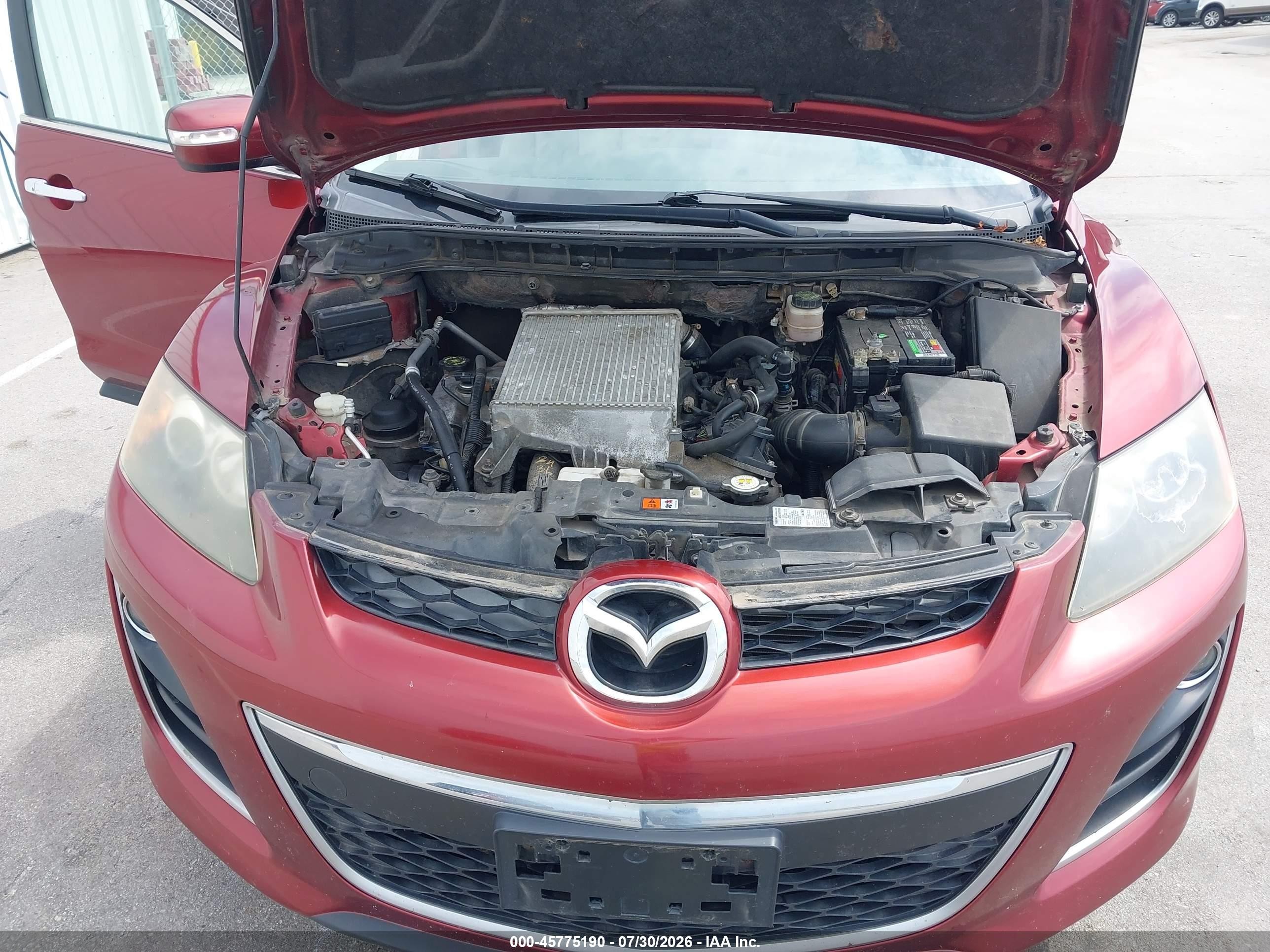 2010 Mazda Cx-7 S Grand Touring Red vin: JM3ER4W37A0302527