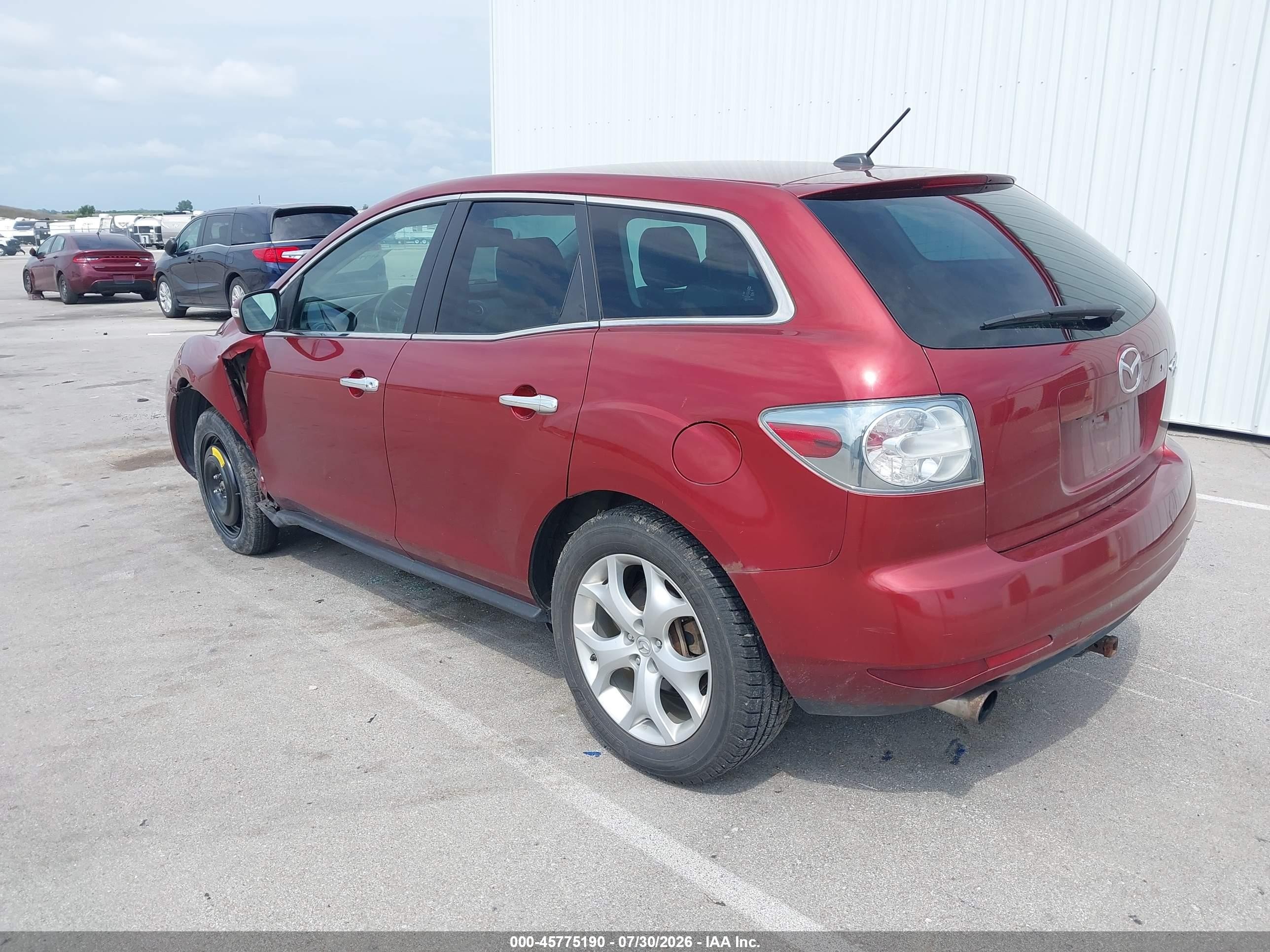 2010 Mazda Cx-7 S Grand Touring Red vin: JM3ER4W37A0302527