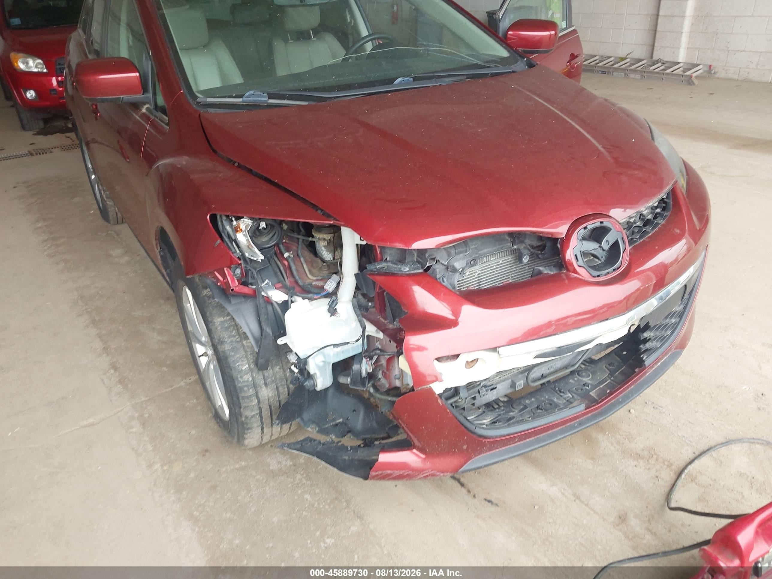 2010 Mazda Cx-7   Red vin: JM3ER4W37A0314046