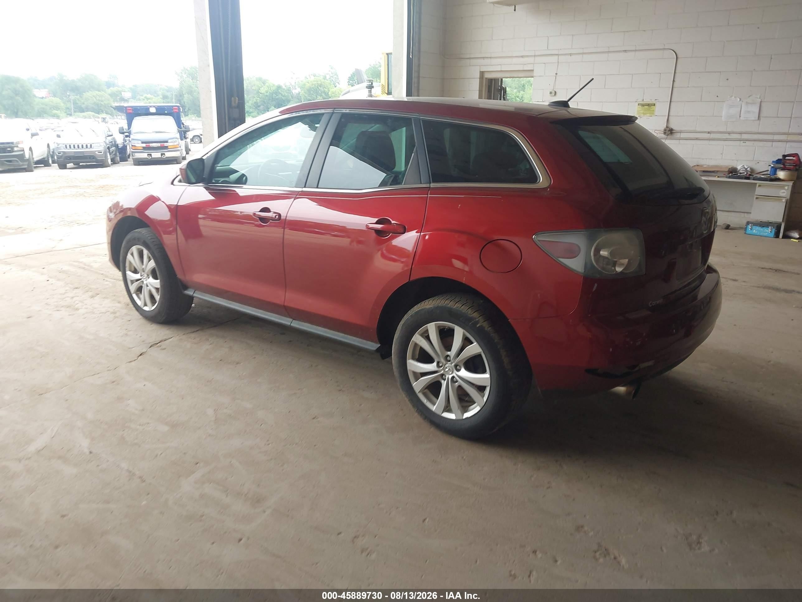 2010 Mazda Cx-7   Red vin: JM3ER4W37A0314046