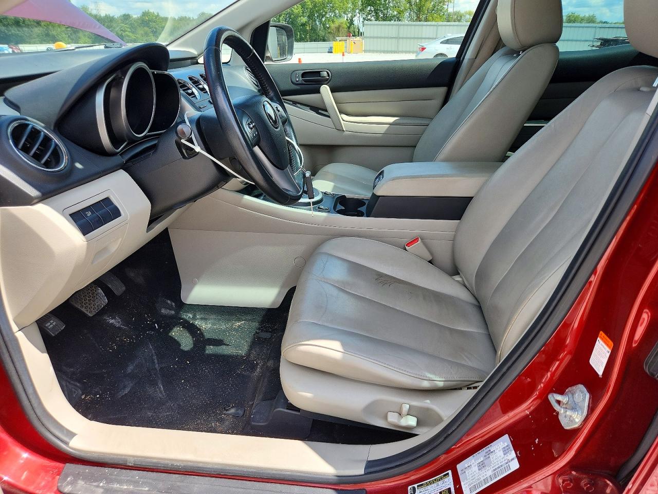 2010 Mazda Cx-7 Темно-бордовый vin: JM3ER4W3XA0338504