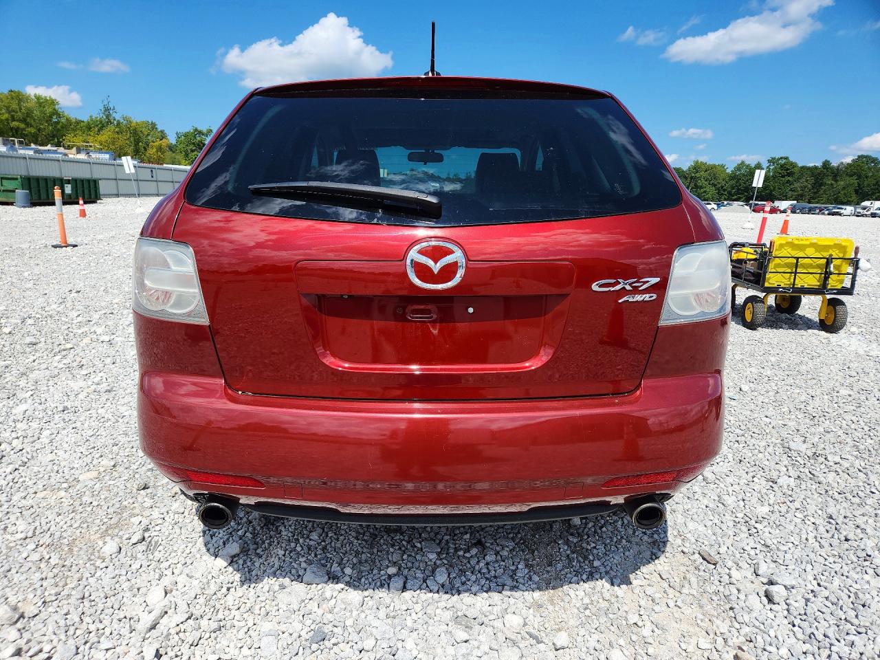 2010 Mazda Cx-7 Темно-бордовый vin: JM3ER4W3XA0338504