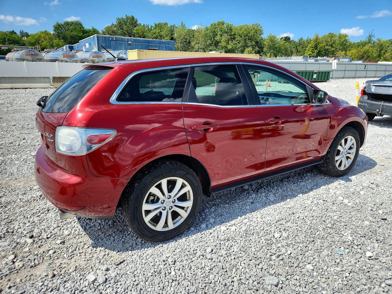 2010 Mazda Cx-7 Темно-бордовый vin: JM3ER4W3XA0338504