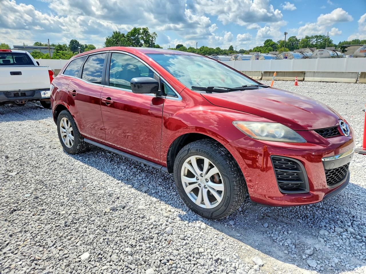 2010 Mazda Cx-7 Темно-бордовый vin: JM3ER4W3XA0338504