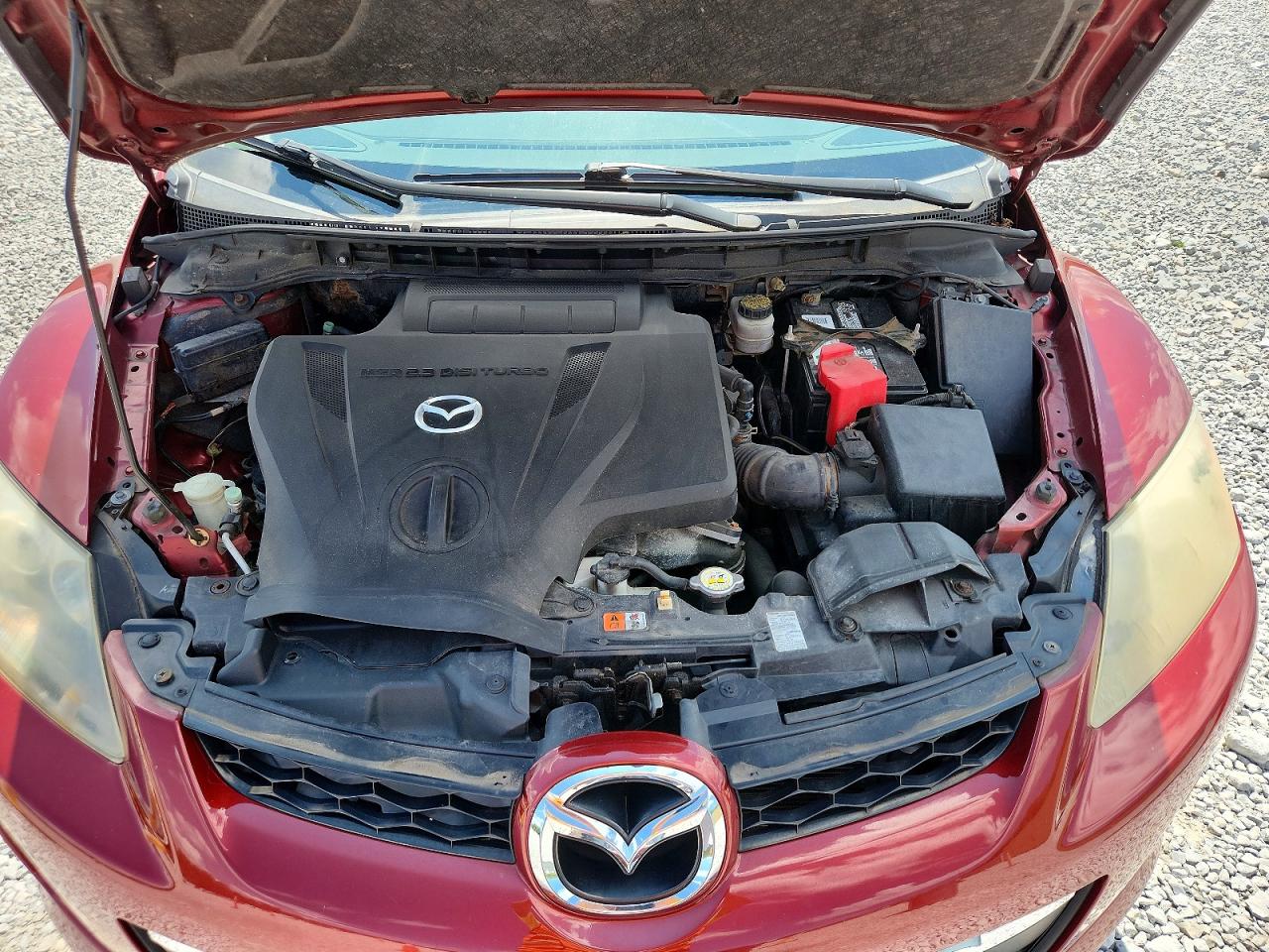 2010 Mazda Cx-7 Темно-бордовый vin: JM3ER4W3XA0338504