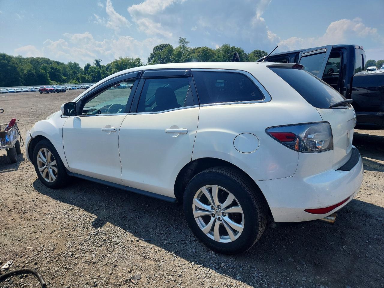 2010 Mazda Cx-7 White vin: JM3ER4WL0A0304359