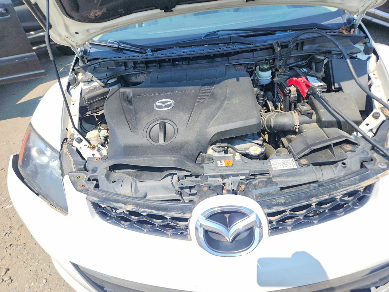 2010 Mazda Cx-7 White vin: JM3ER4WL0A0304359