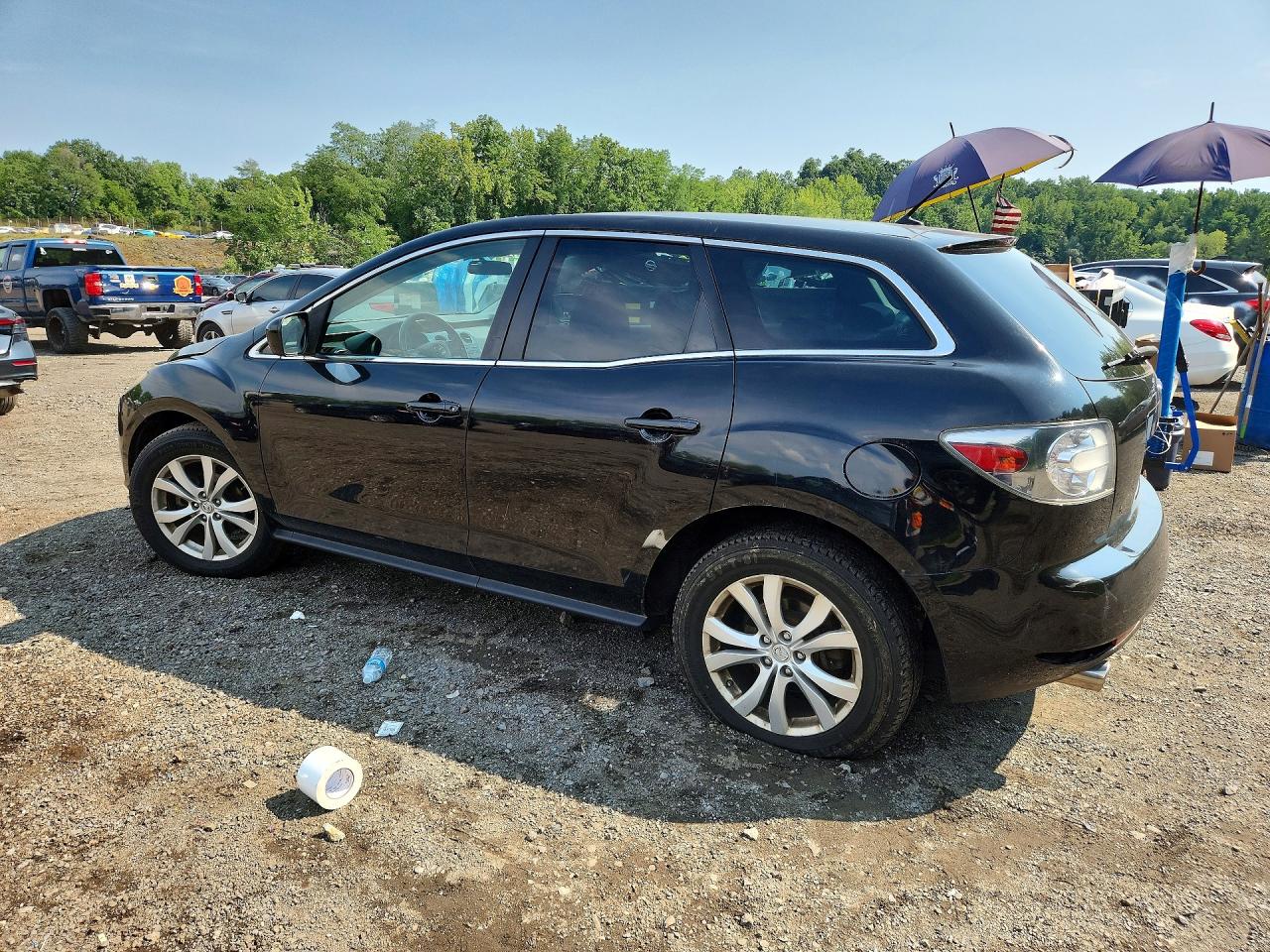 2010 Mazda Cx-7 Black vin: JM3ER4WL4A0336439