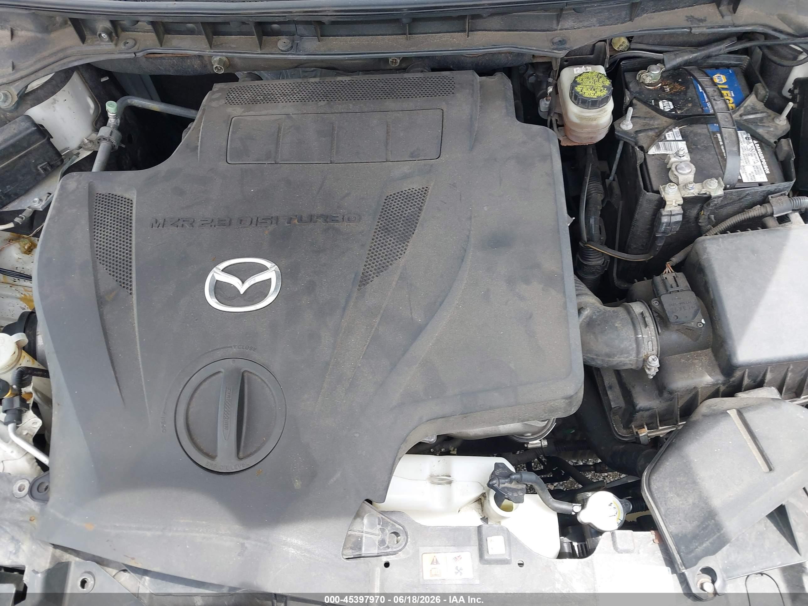 2010 Mazda Cx-7 S Touring White vin: JM3ER4WL6A0300980
