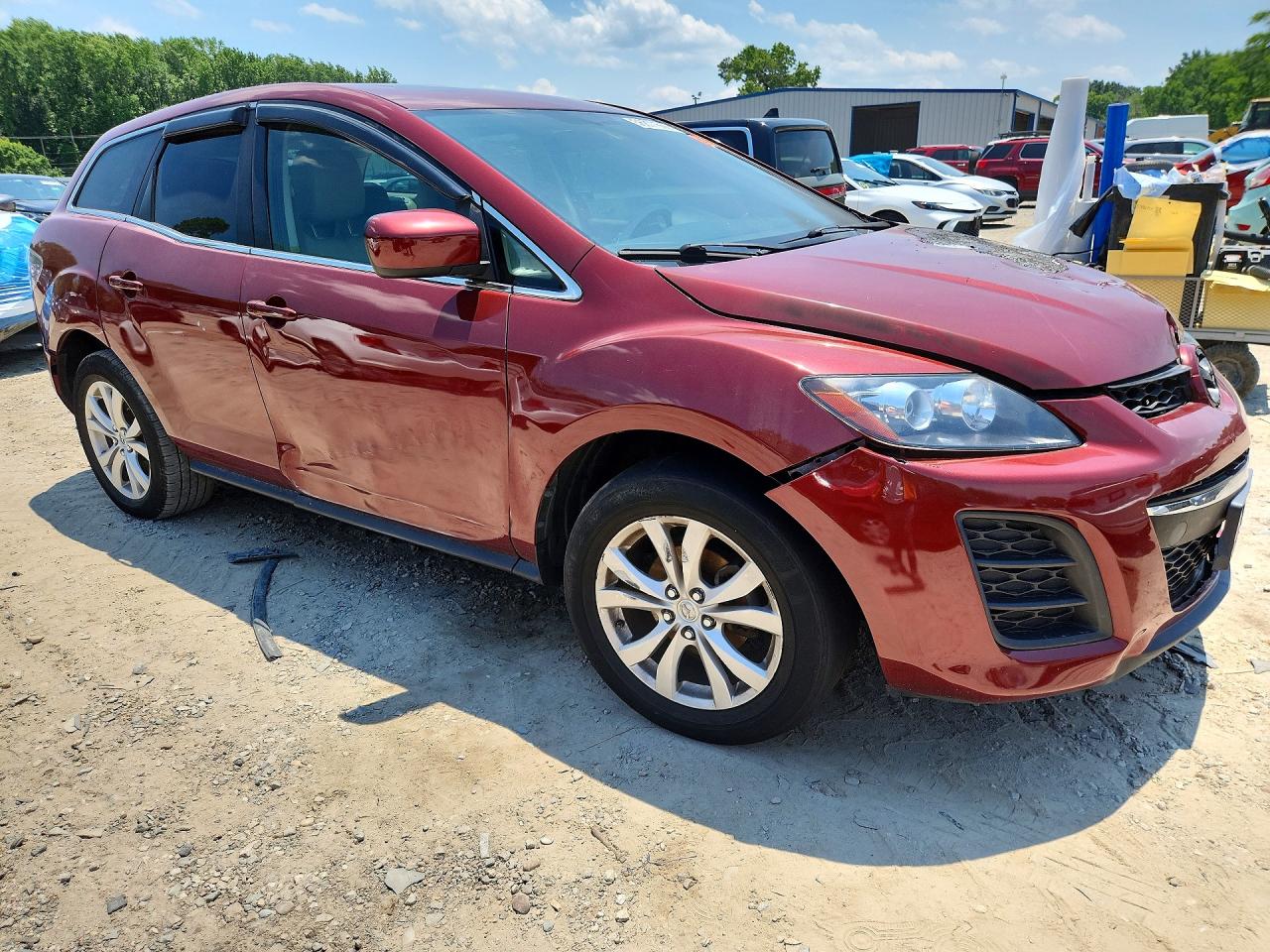 2010 Mazda Cx-7 Красный vin: JM3ER4WL7A0346558