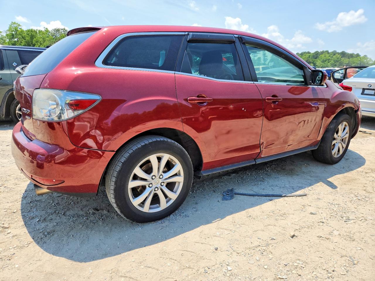 2010 Mazda Cx-7 Красный vin: JM3ER4WL7A0346558