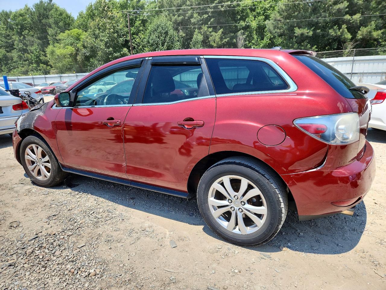 2010 Mazda Cx-7 Красный vin: JM3ER4WL7A0346558