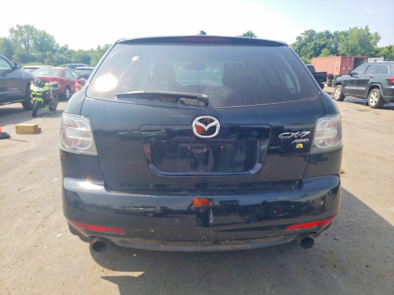 2010 Mazda Cx-7 Black vin: JM3ER4WL8A0328635
