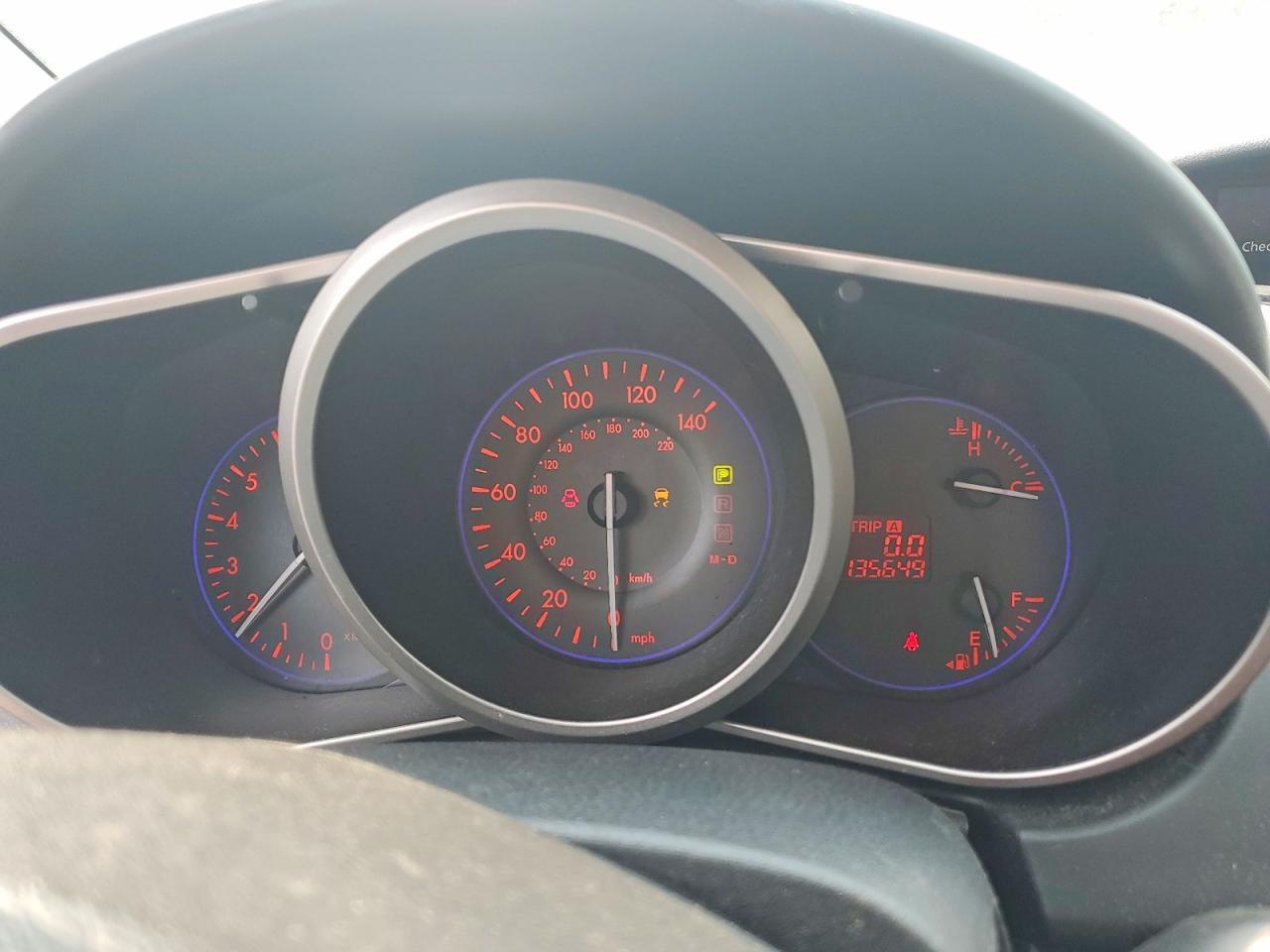 2010 Mazda Cx-7 Black vin: JM3ER4WL8A0328635
