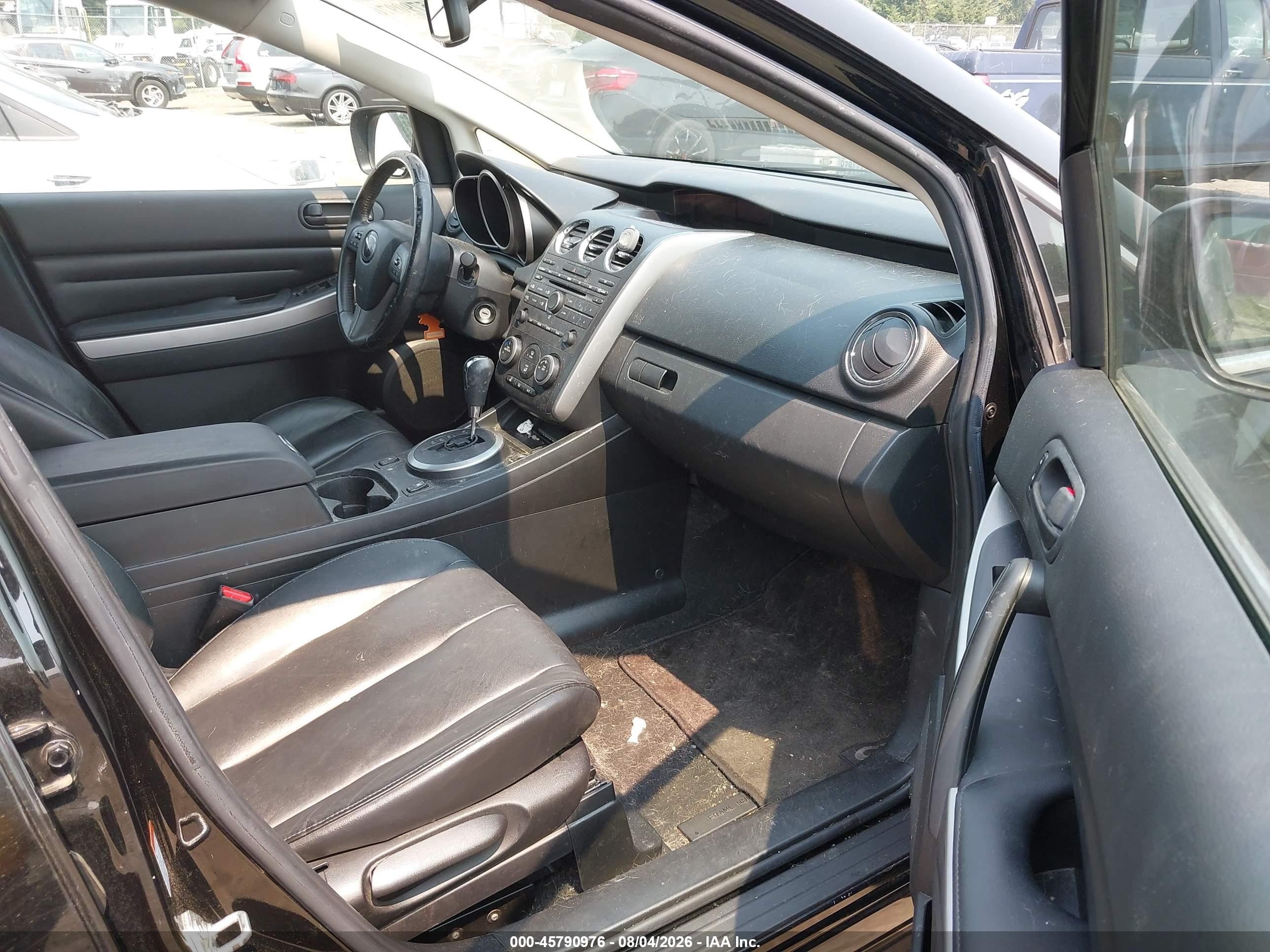 2010 Mazda Cx-7 S Touring Black vin: JM3ER4WL9A0300178