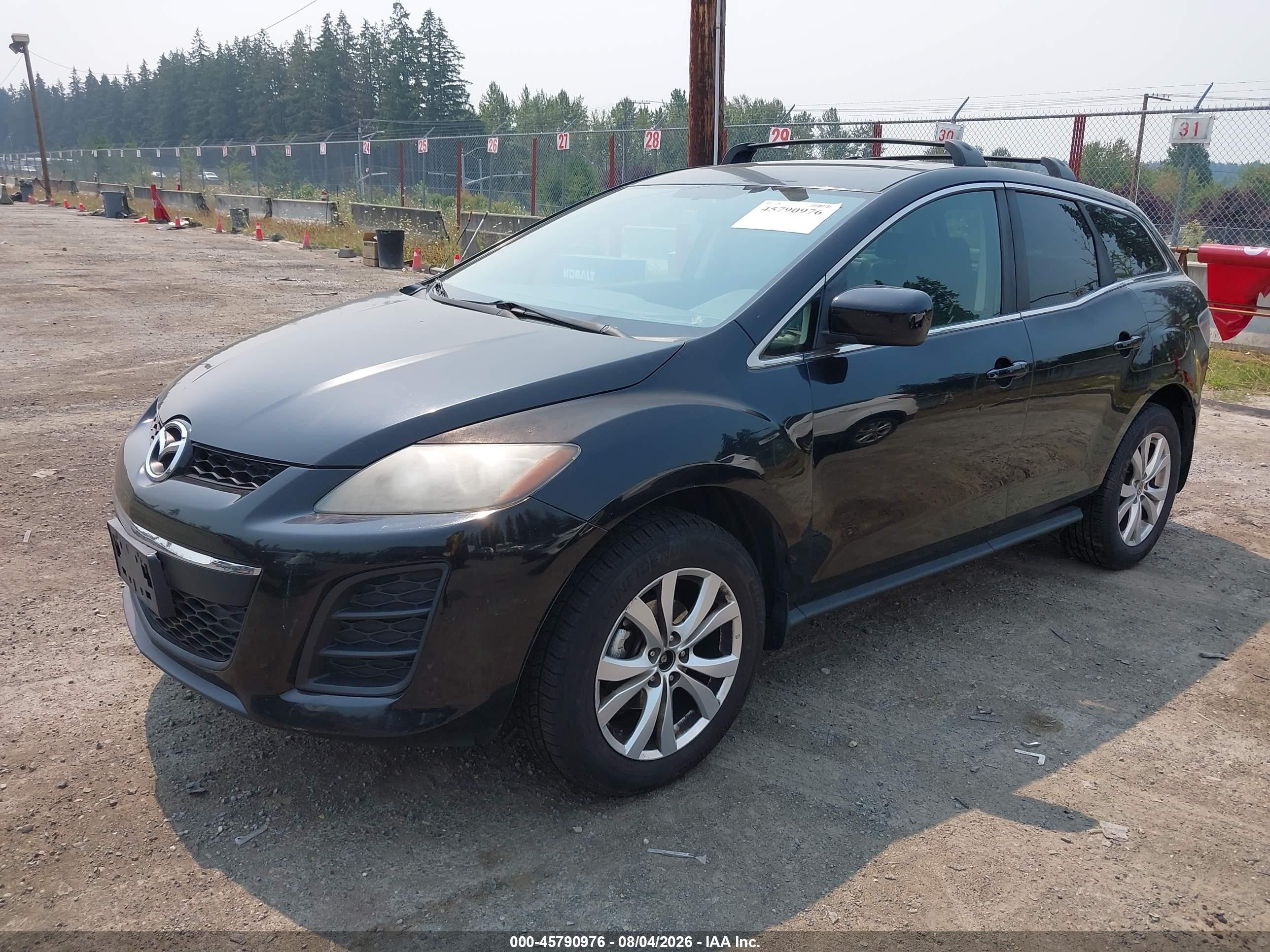 2010 Mazda Cx-7 S Touring Black vin: JM3ER4WL9A0300178