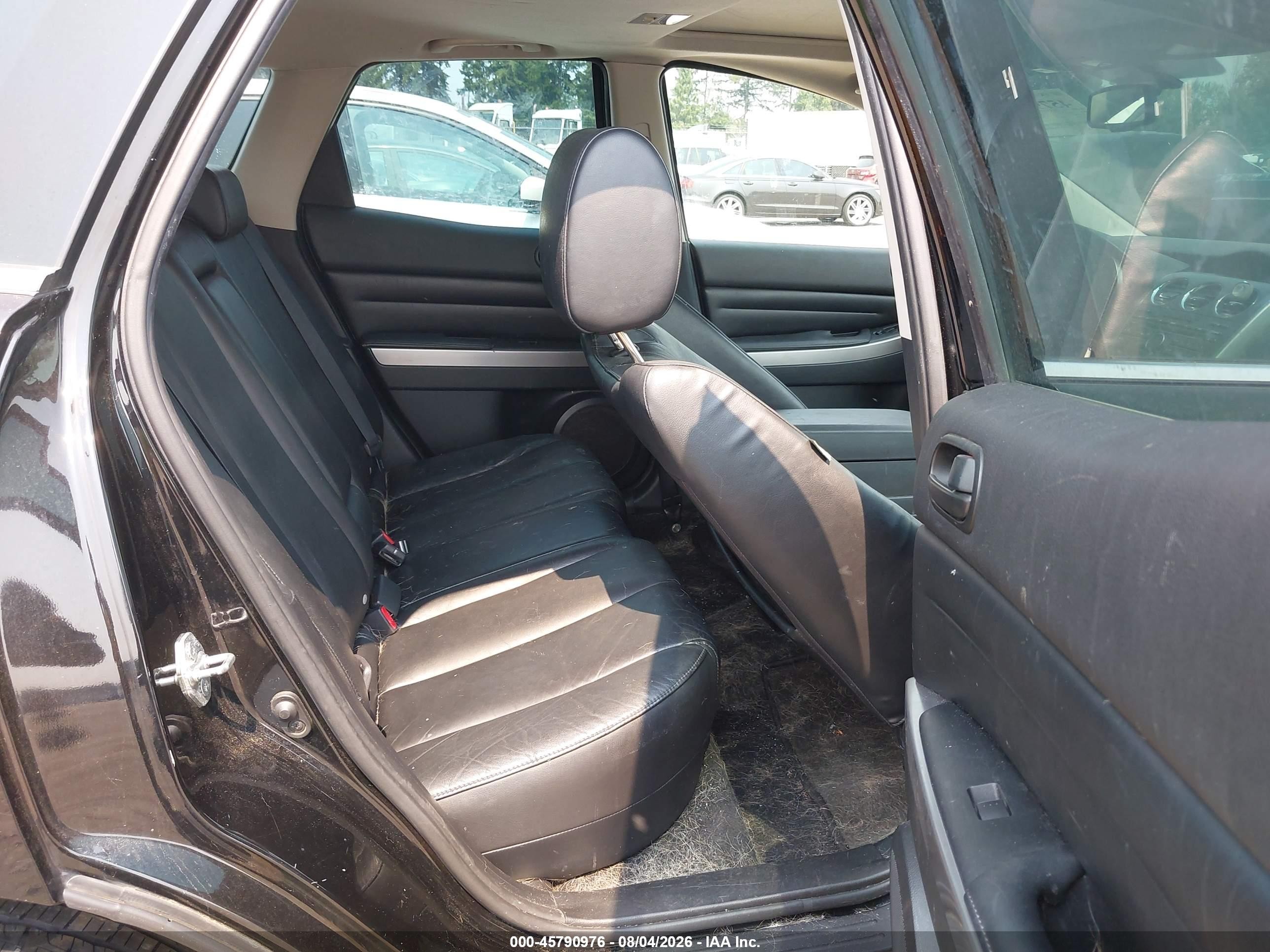 2010 Mazda Cx-7 S Touring Black vin: JM3ER4WL9A0300178