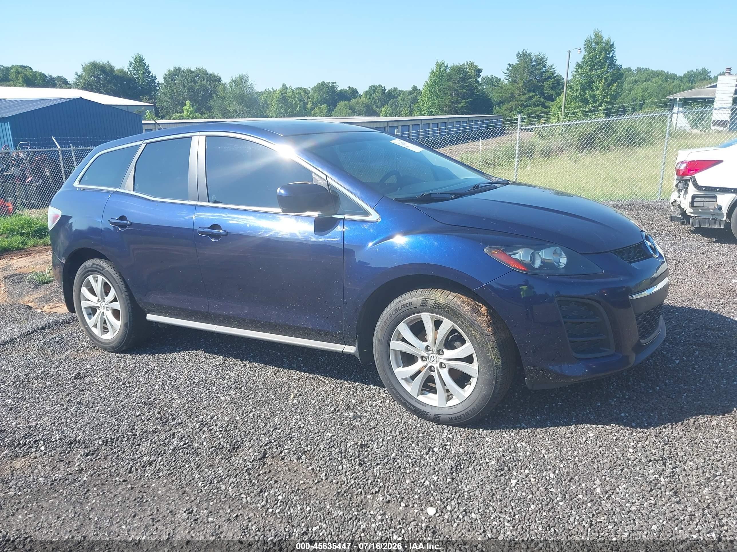 2010 Mazda Cx-7 S Touring Navy vin: JM3ER4WLXA0301114