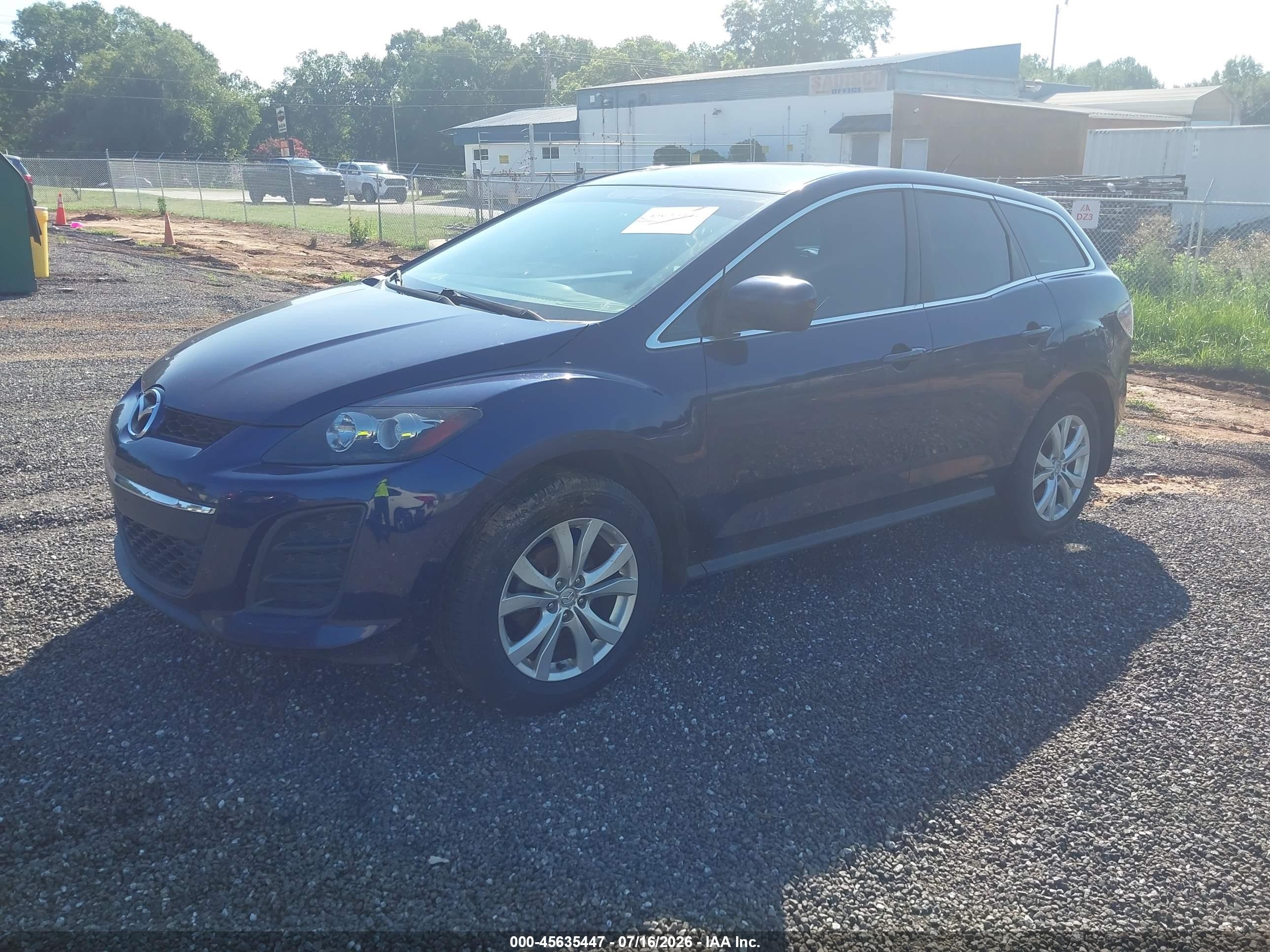 2010 Mazda Cx-7 S Touring Navy vin: JM3ER4WLXA0301114