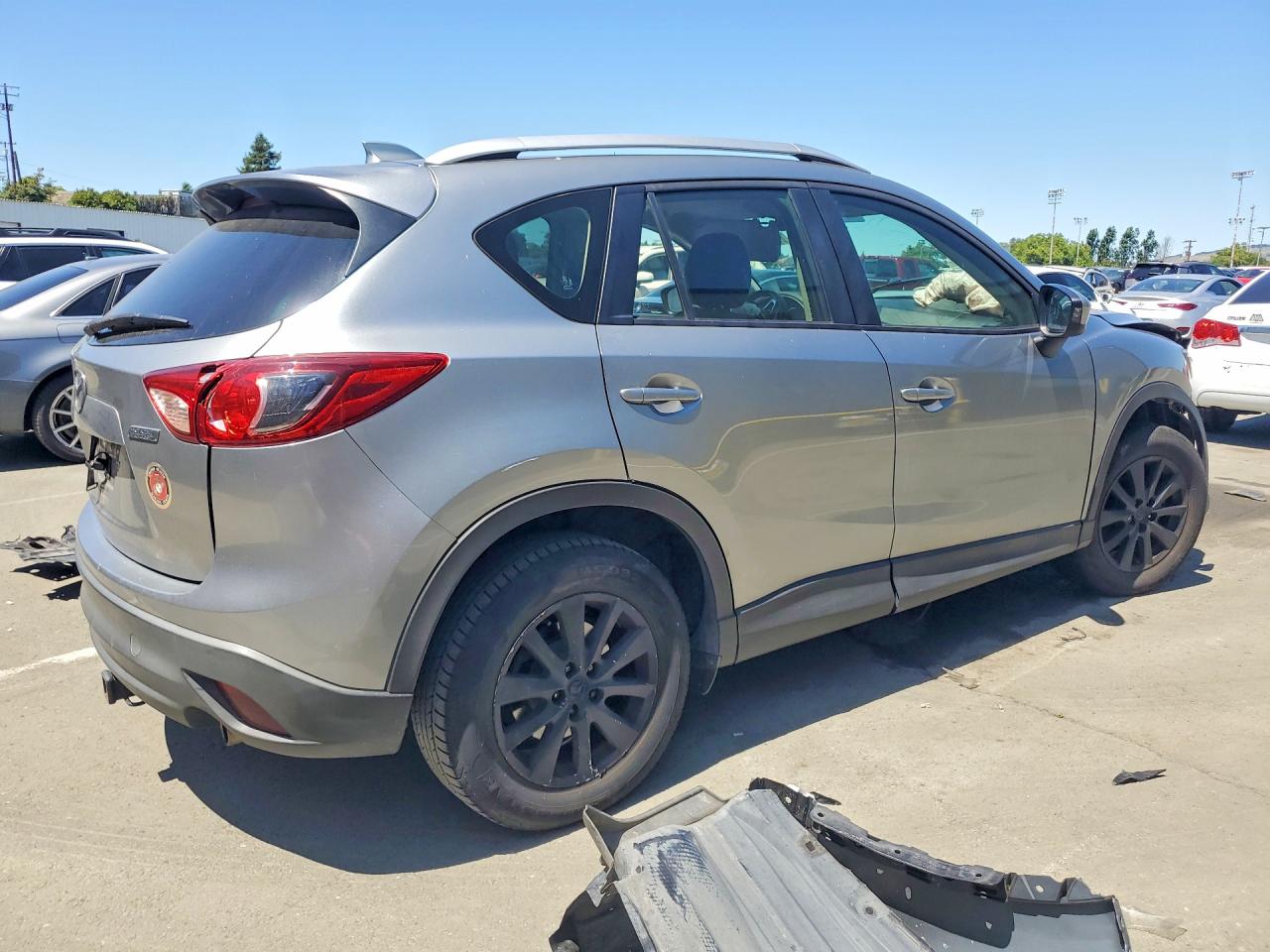 2013 Mazda Cx-5 Sport Silver vin: JM3KE2BE0D0118108