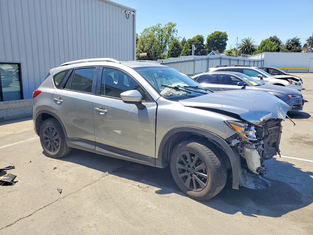 2013 Mazda Cx-5 Sport Silver vin: JM3KE2BE0D0118108