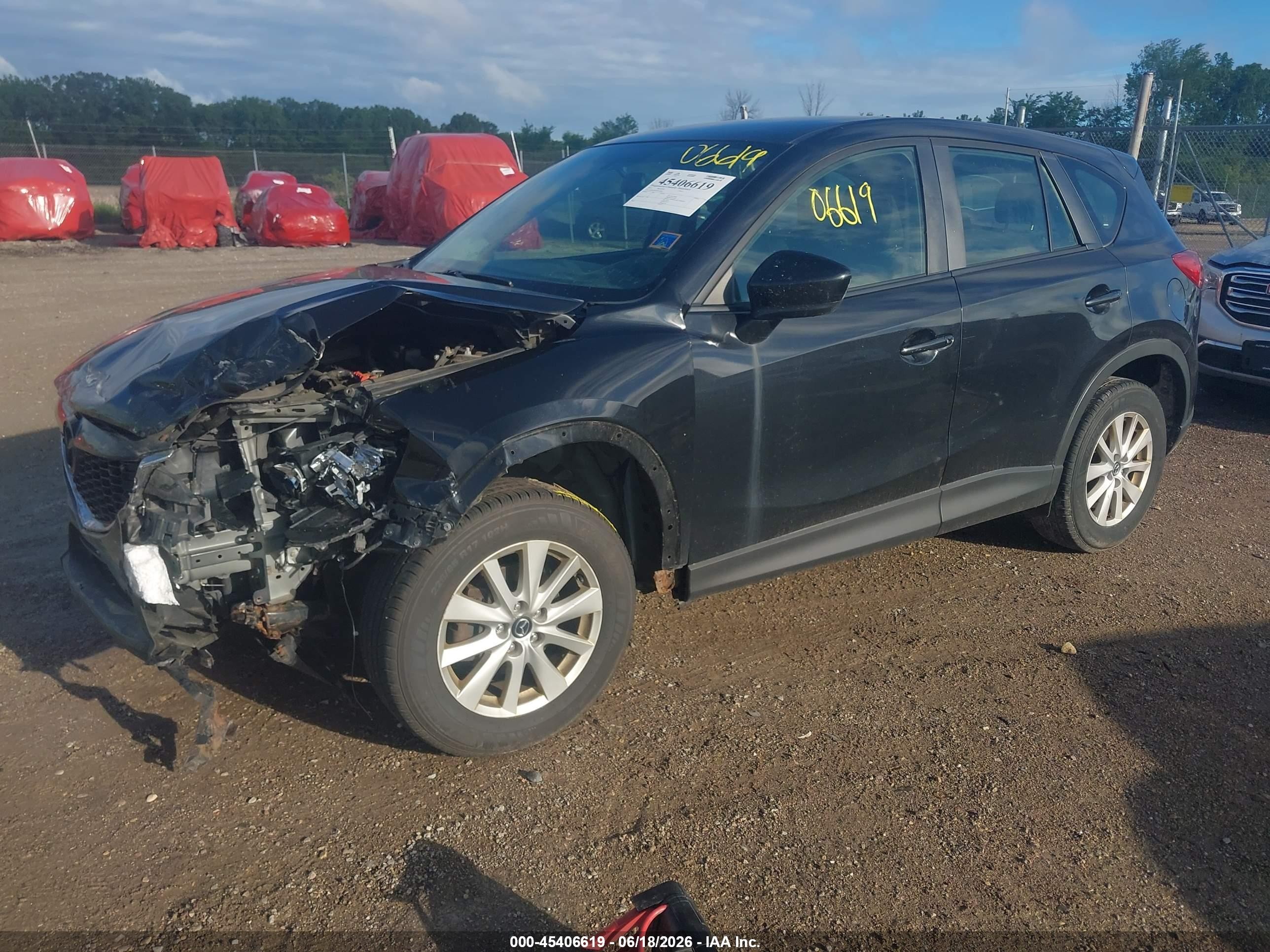 2013 Mazda Cx-5 Sport Black vin: JM3KE2BE1D0120093