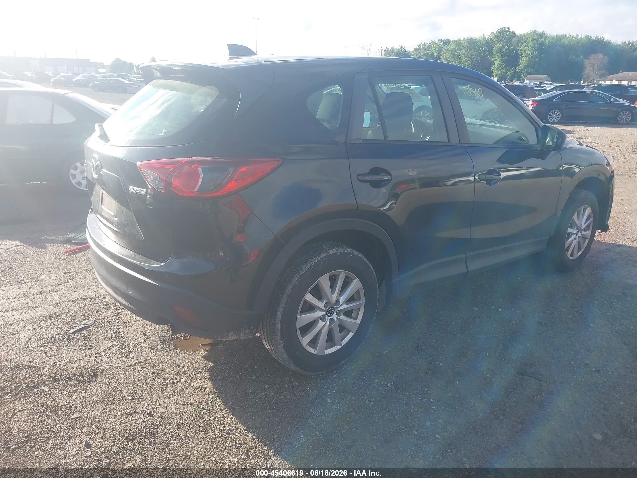 2013 Mazda Cx-5 Sport Black vin: JM3KE2BE1D0120093