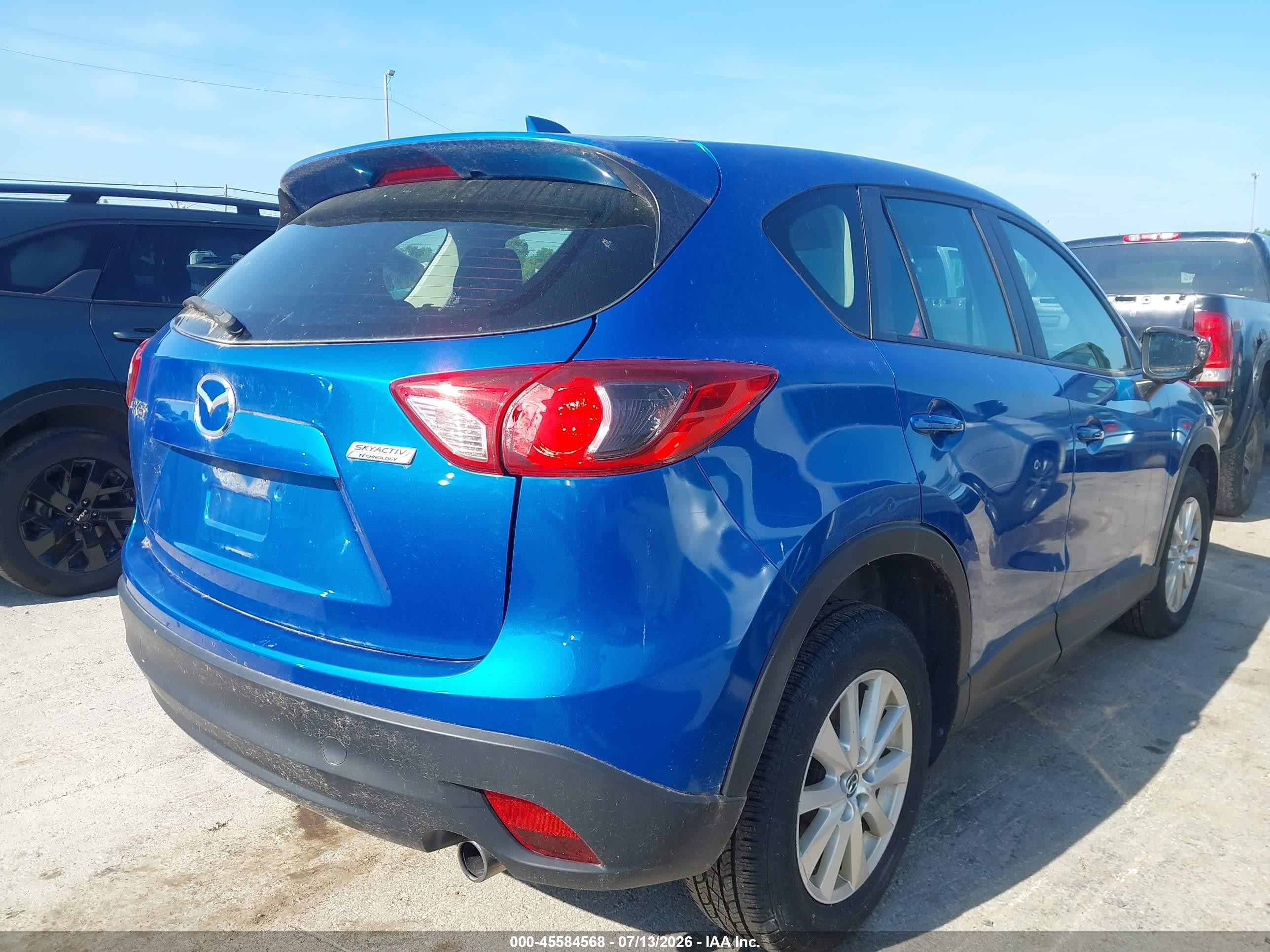 2014 Mazda Cx-5 Sport Blue vin: JM3KE2BE1E0301969
